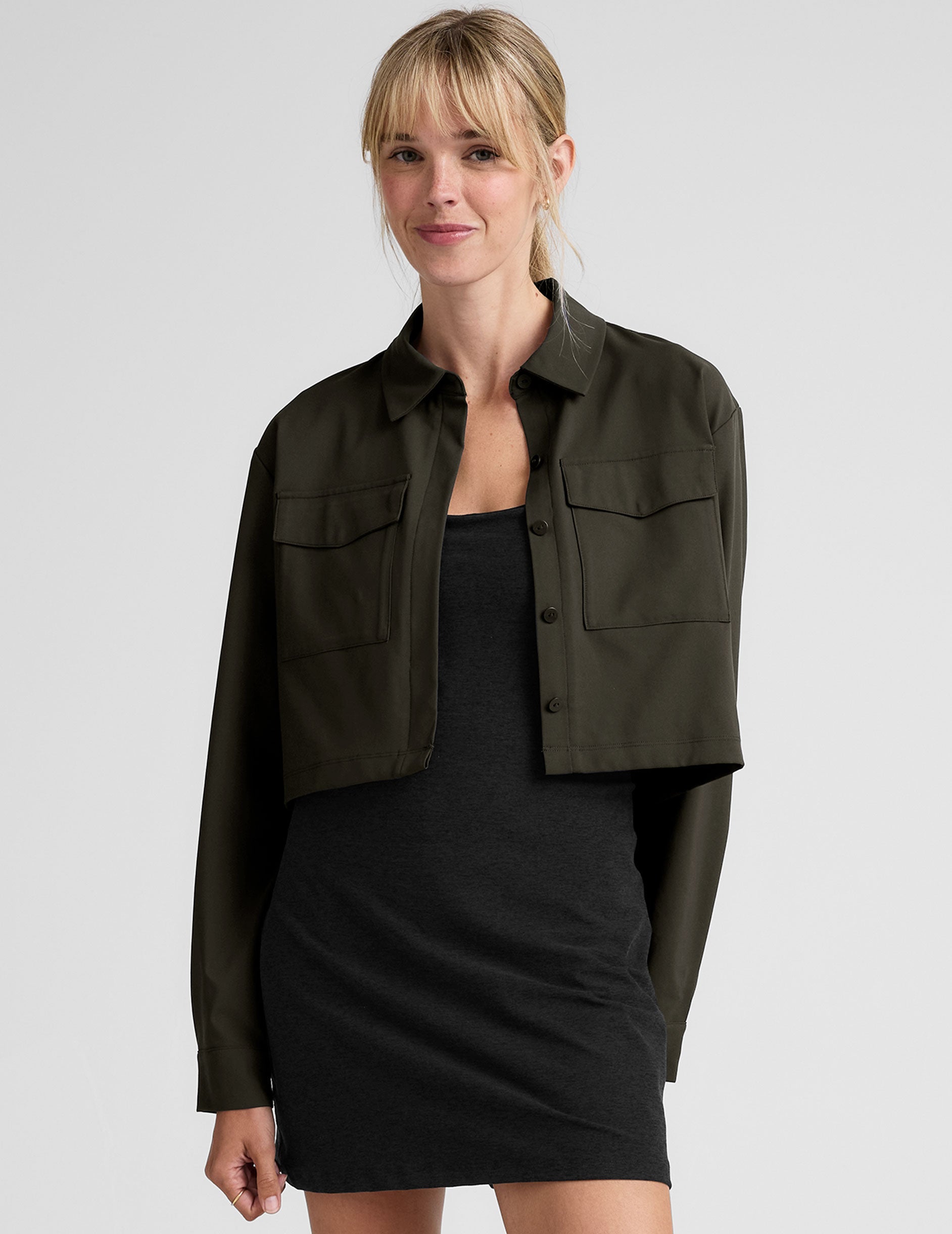 Midtown Cropped Jacket - Image 3