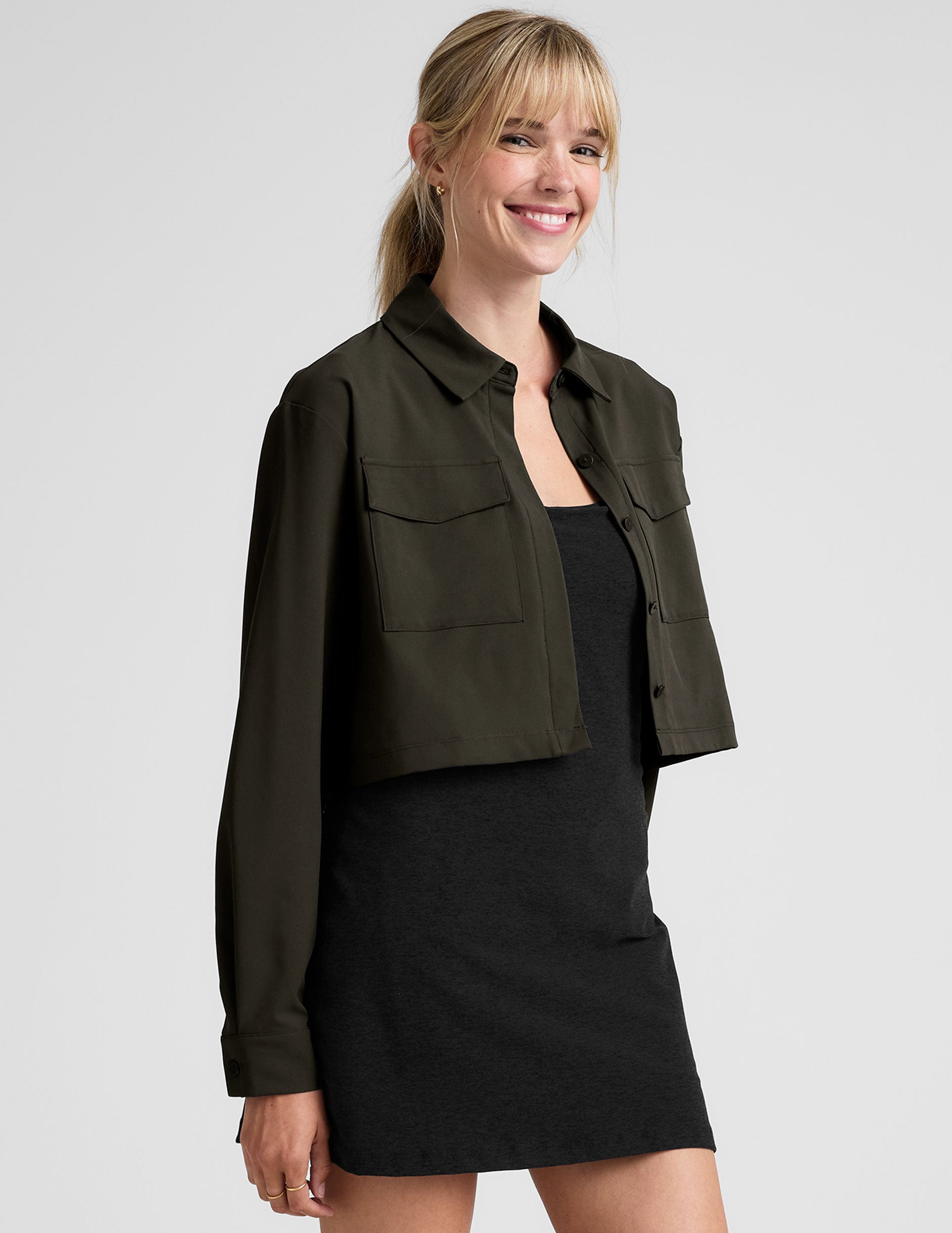 Midtown Cropped Jacket - Image 4