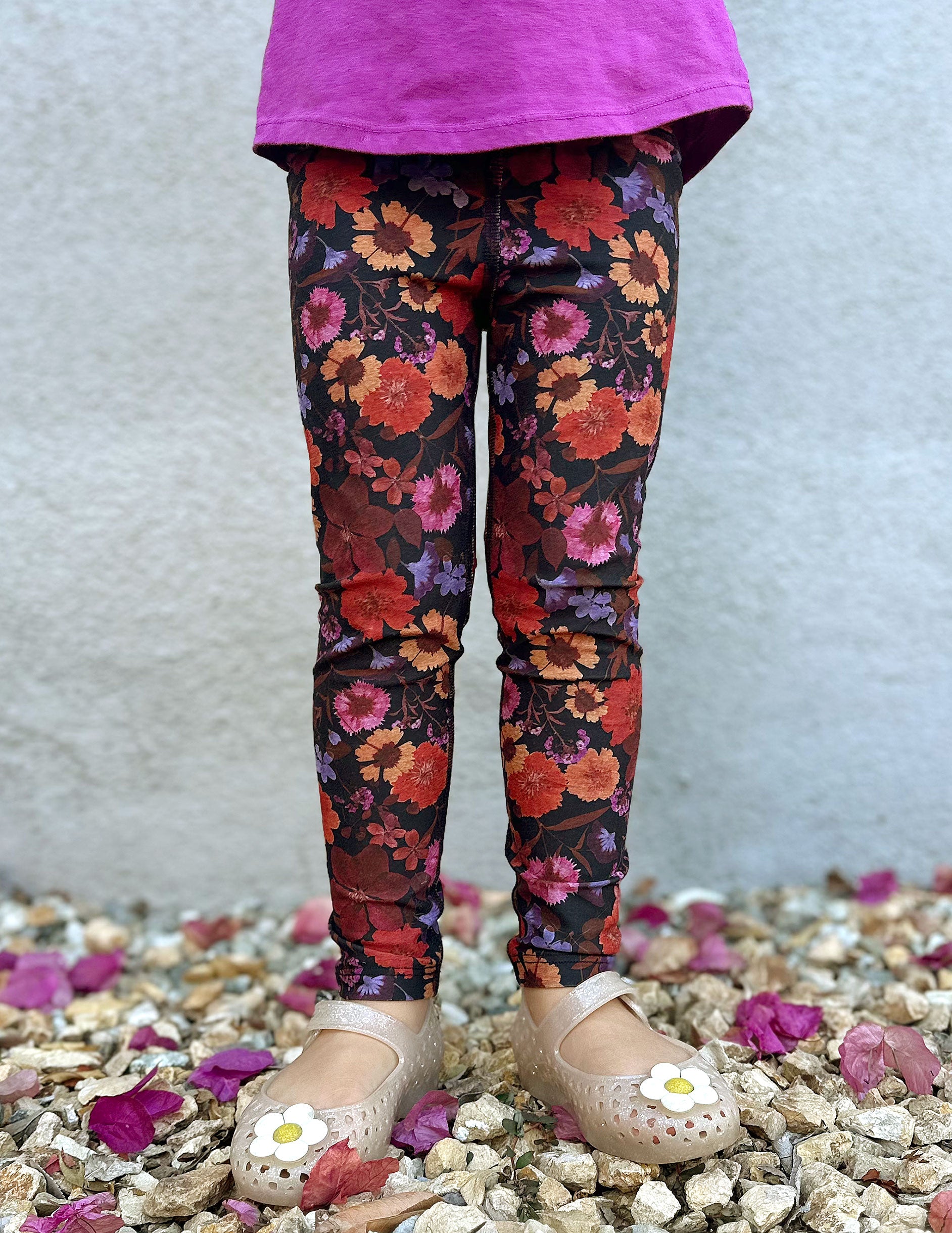 Summer Bouquet SoftMark Toddler Legging - Image 2
