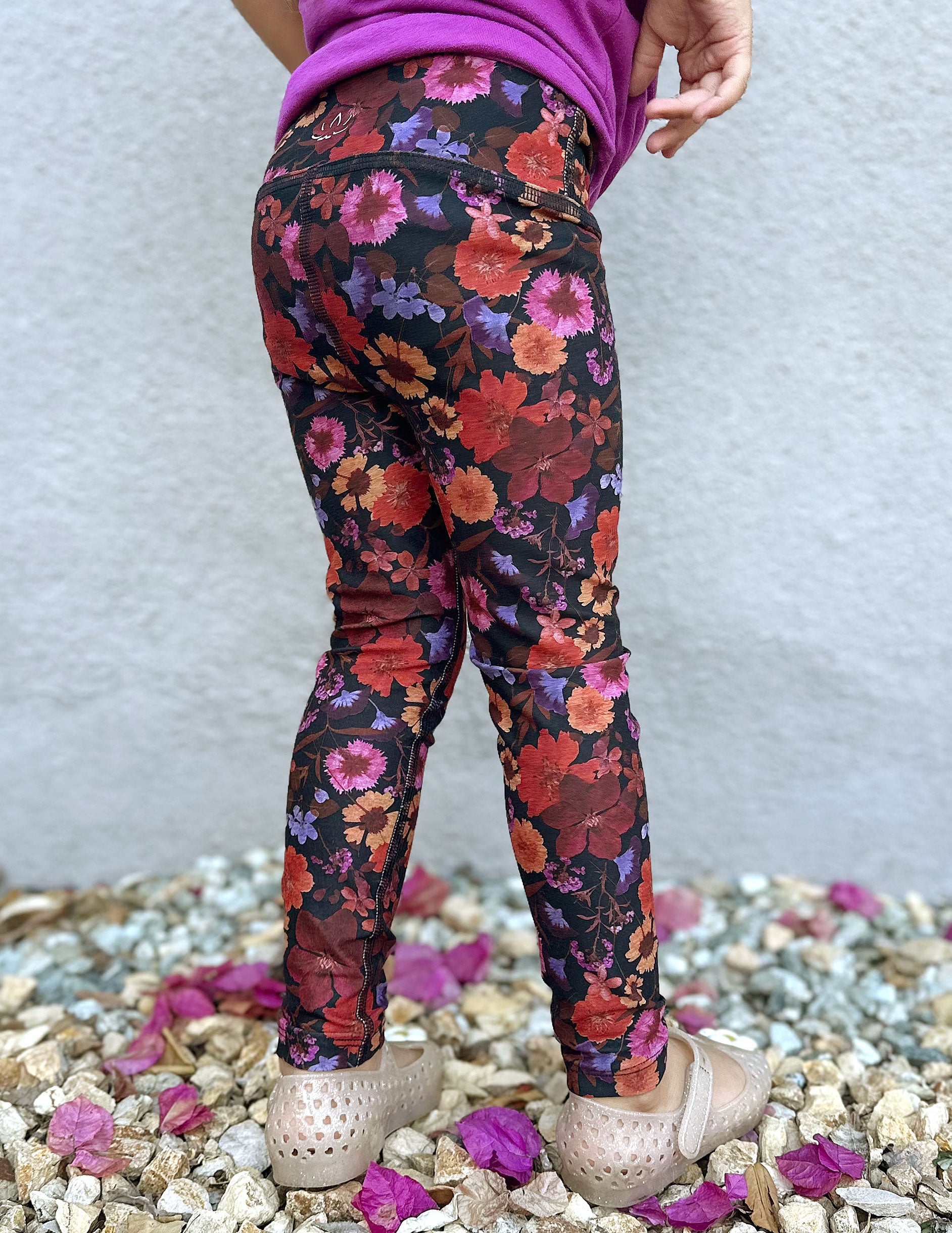 Summer Bouquet SoftMark Toddler Legging - Image 3
