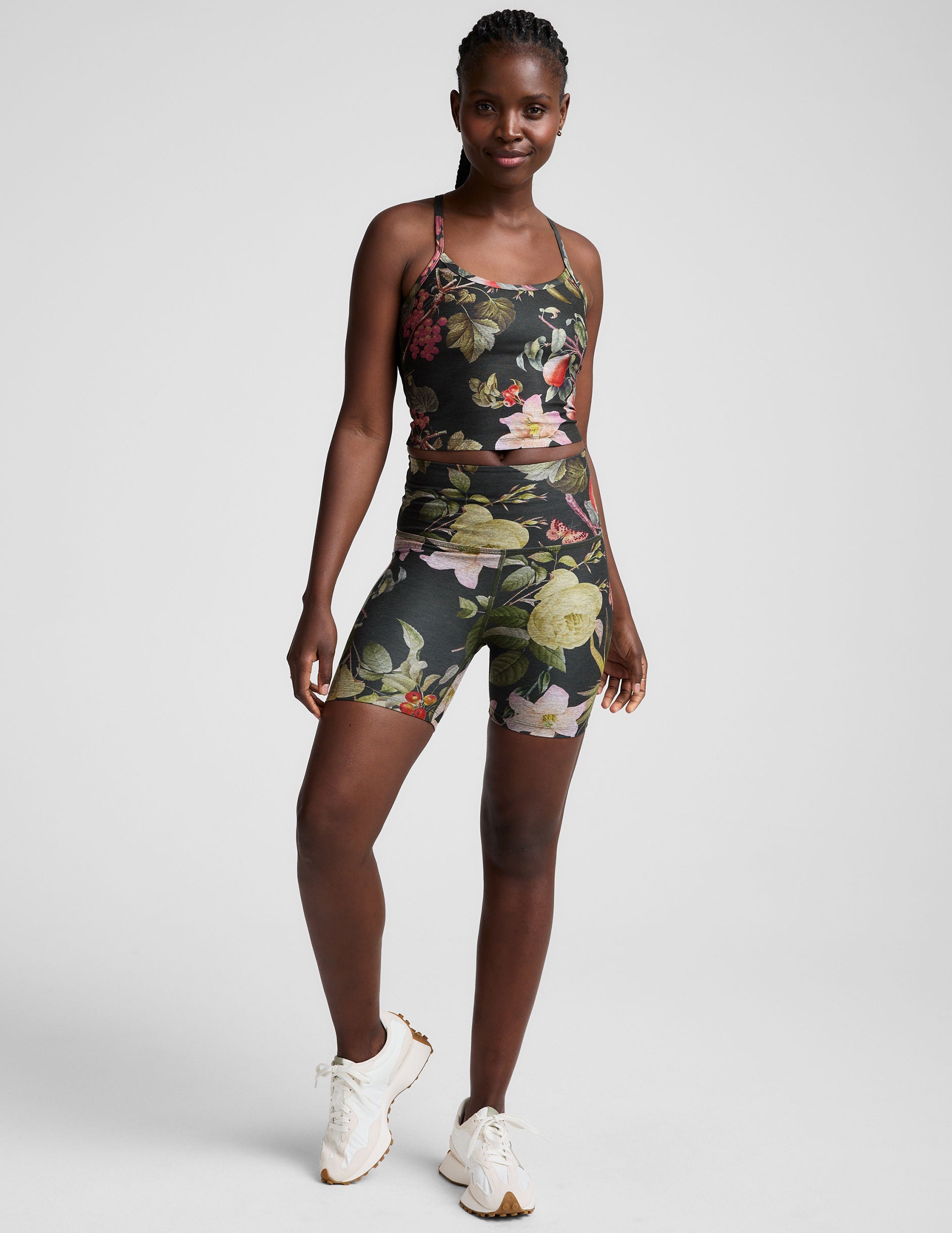 Botanical Garden SoftMark Slim Racerback Cropped Tank - Image 6