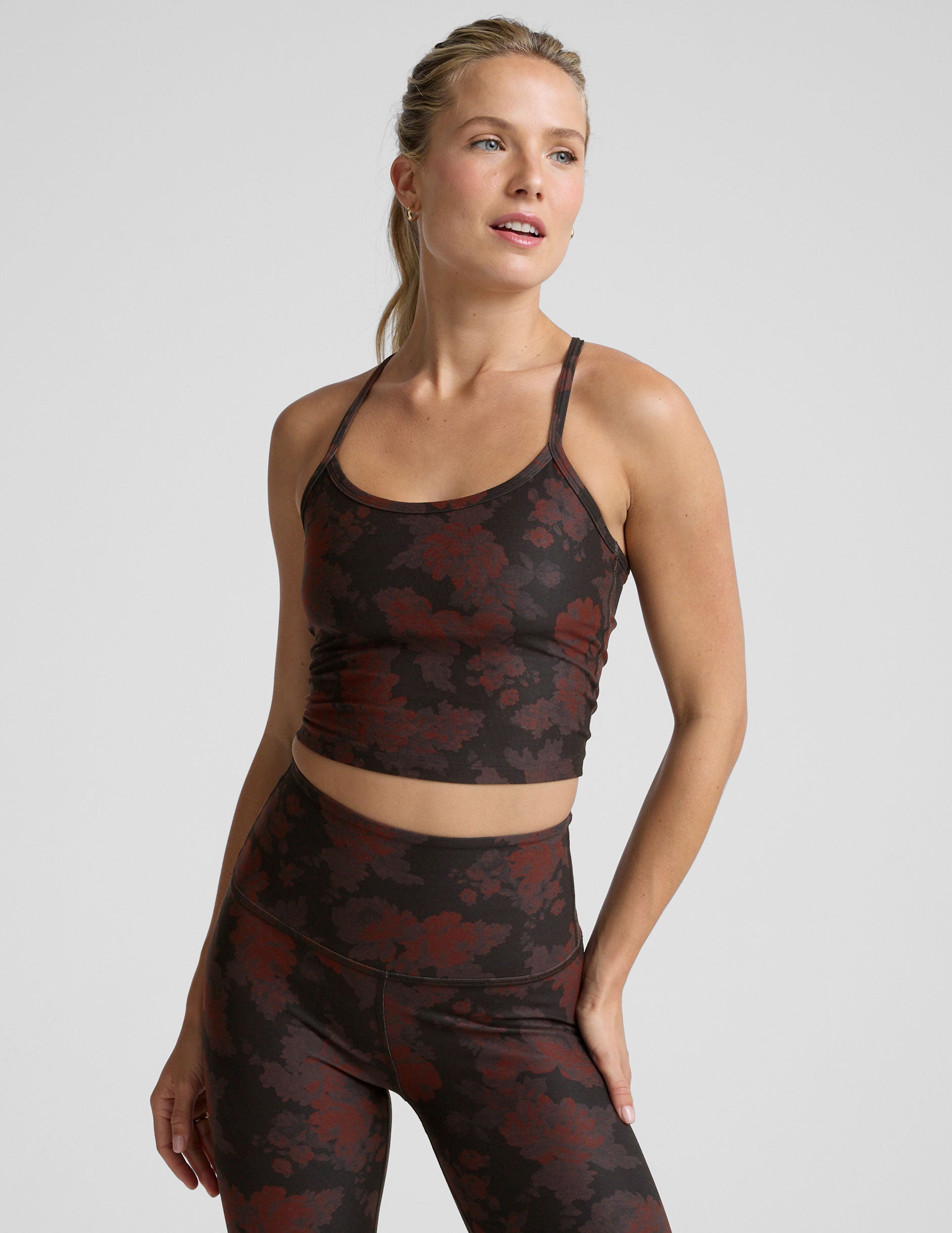 New Romantics SoftMark Slim Racerback Cropped Tank - Image 3