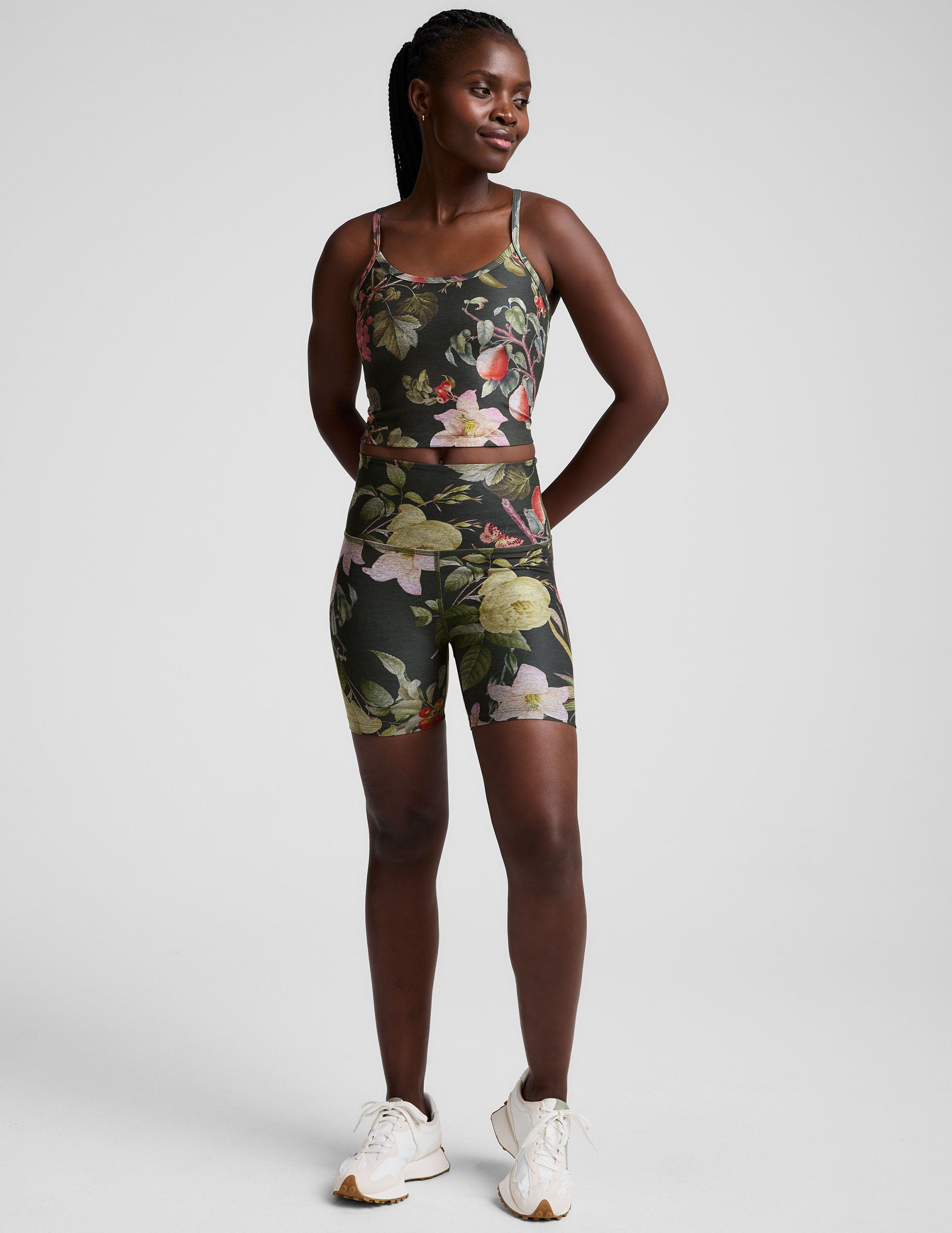 Botanical Garden SoftMark Keep Pace Biker Short - Image 7