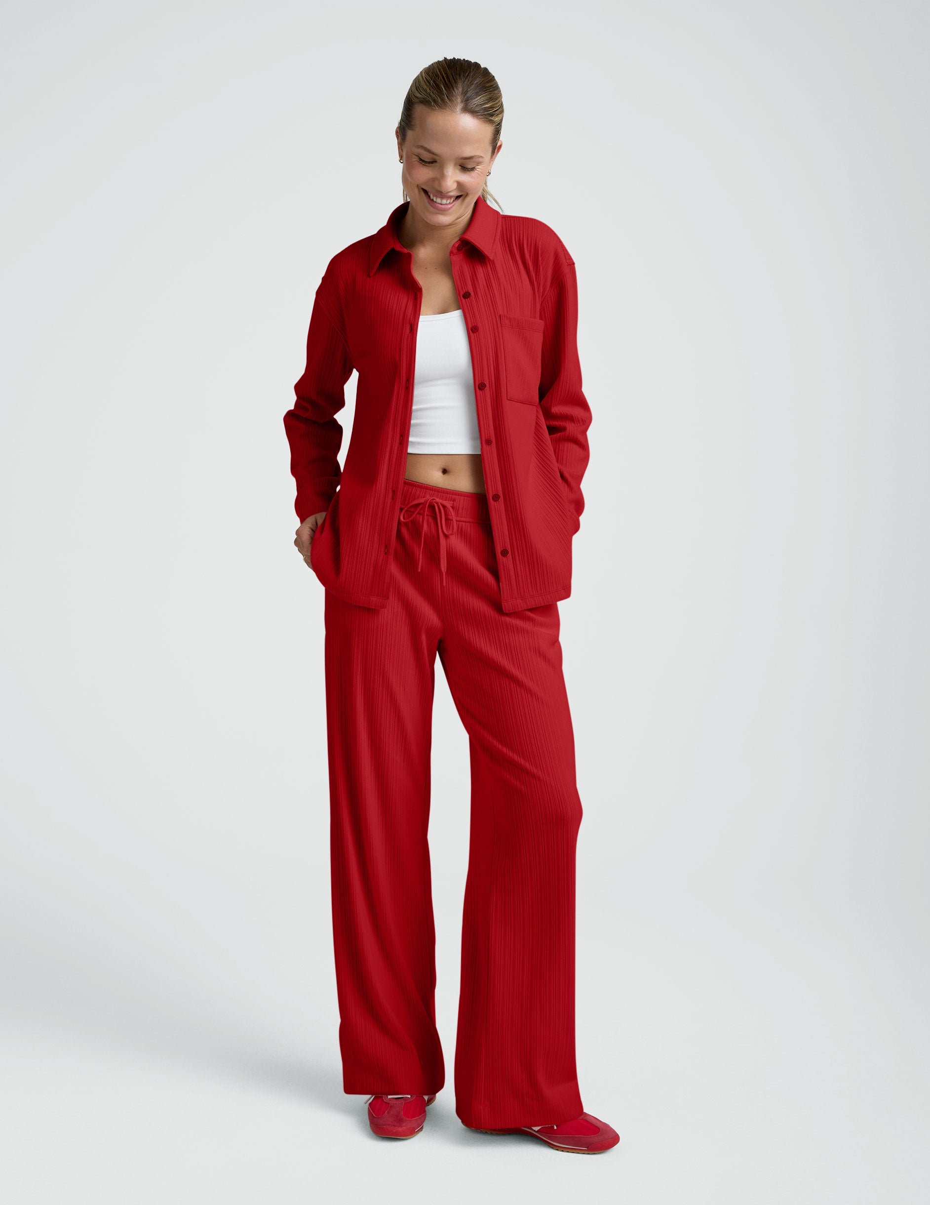Breathe Easy Ribbed Front Shirt - Image 4