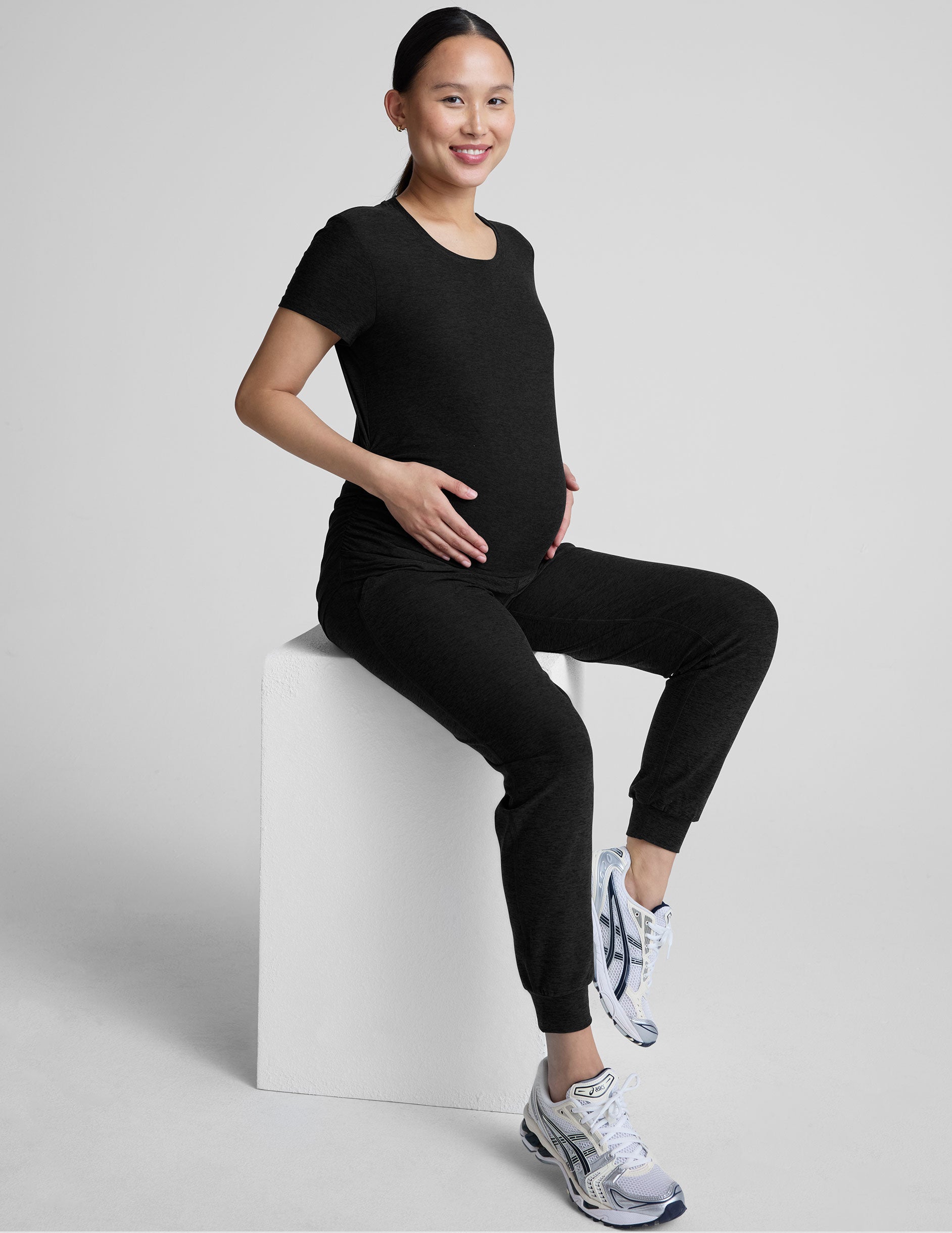 Spacedye Beyond the Bump Maternity Midi Jogger - Image 5