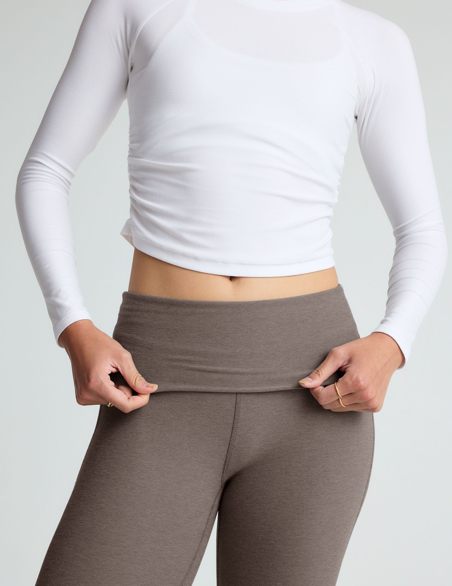 Spacedye Foldover Bootcut Pant - Image 4
