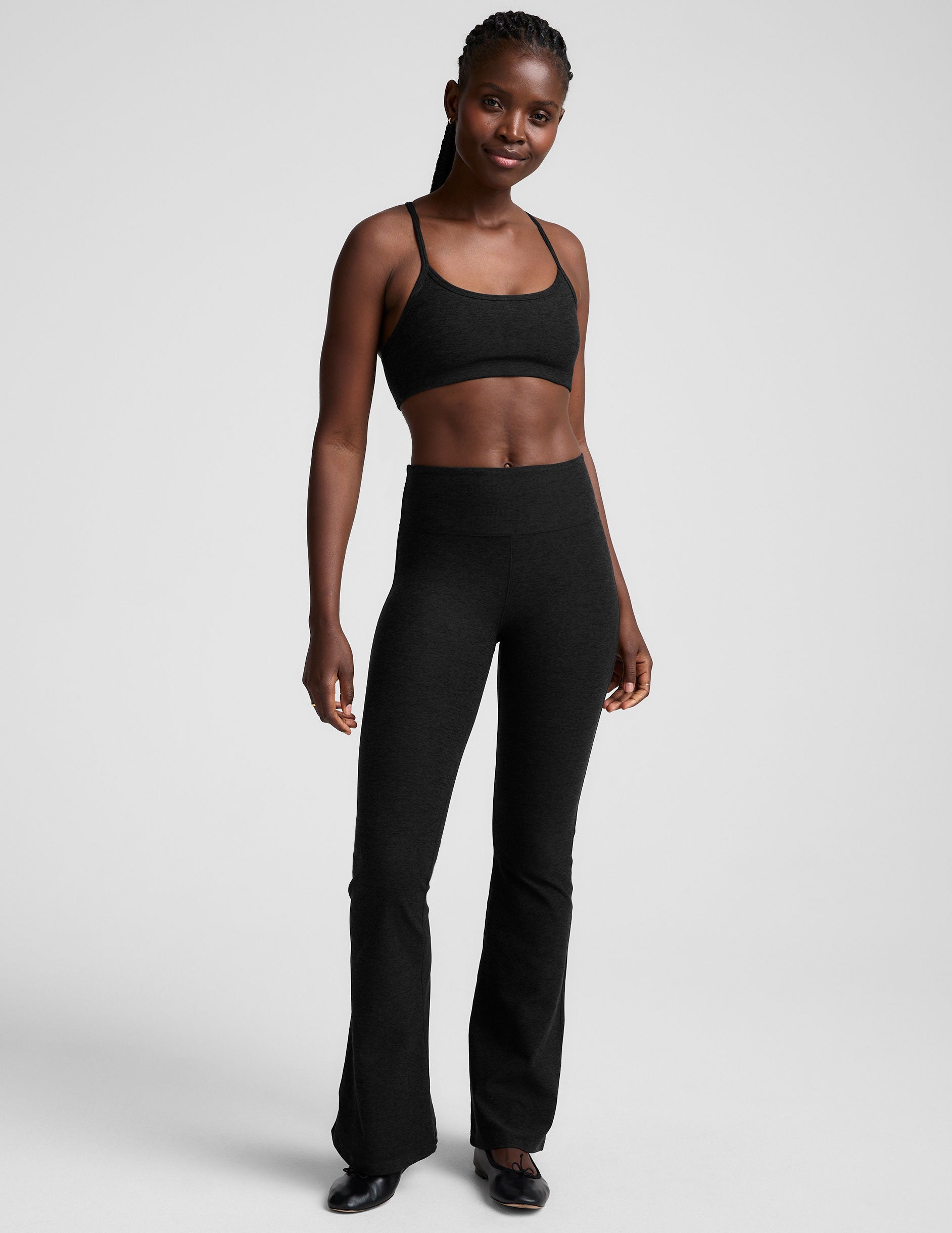 Spacedye Mid-Rise Bootcut Pant
