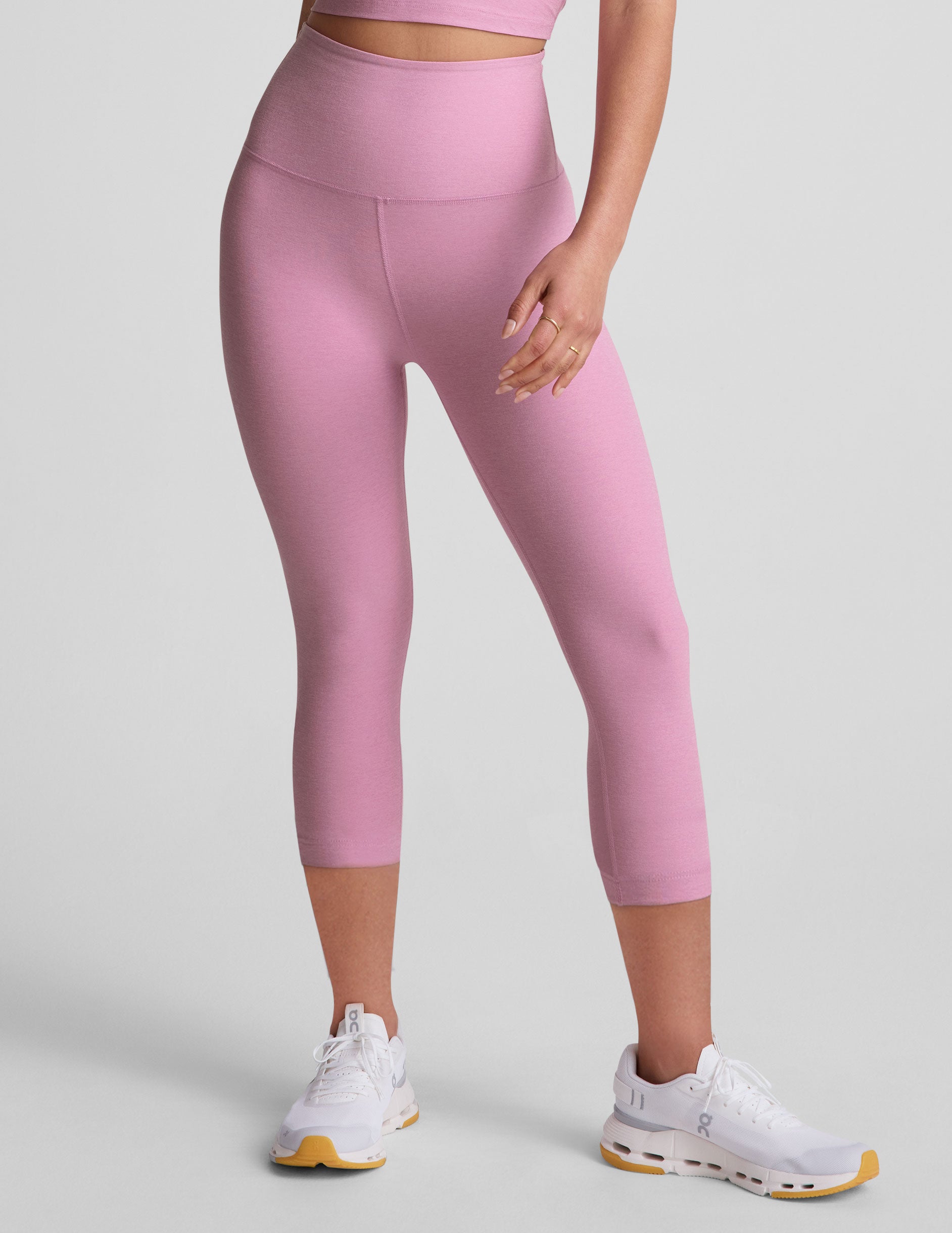 Spacedye Walk And Talk High Waisted Capri Legging - Image 3