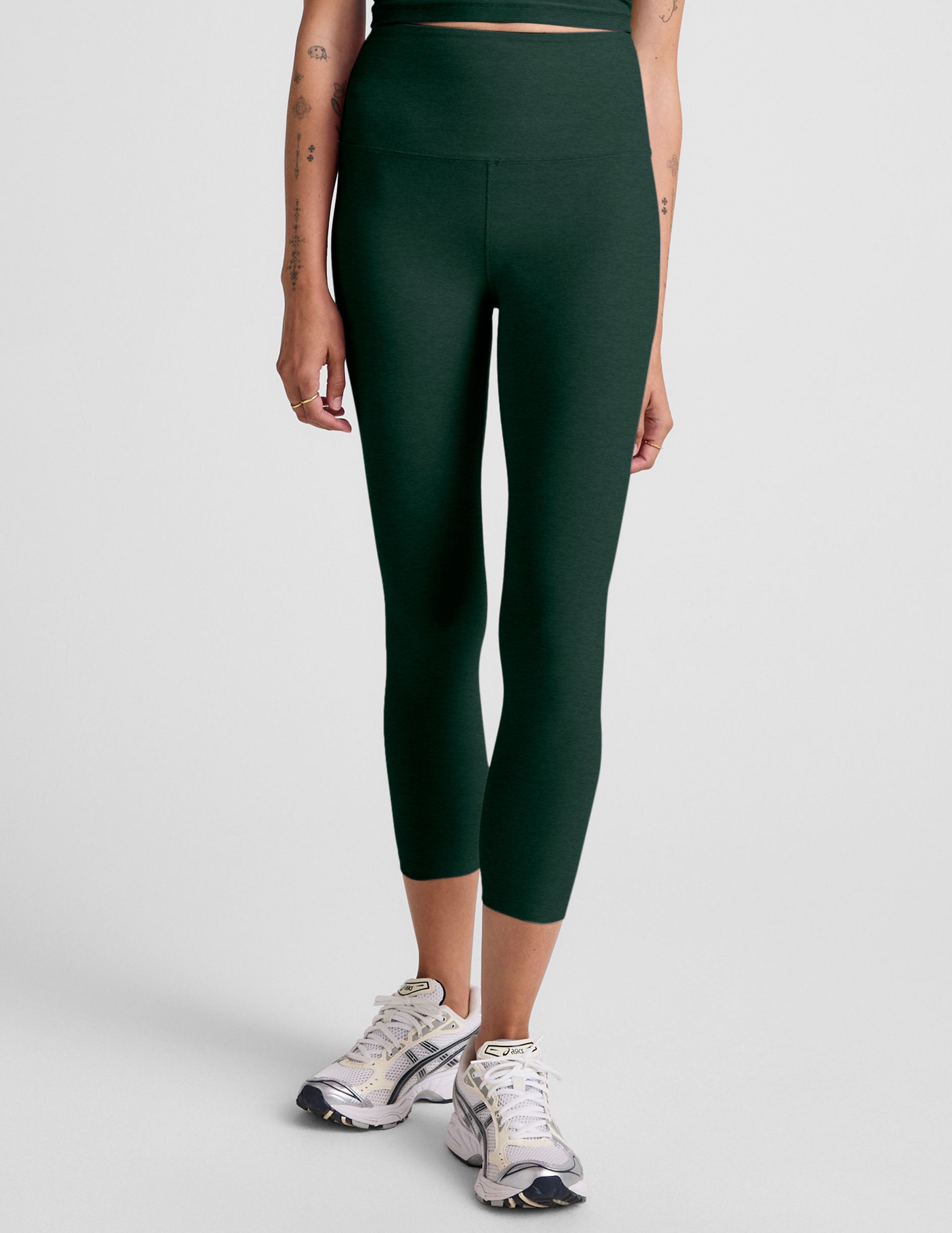 Spacedye Walk And Talk High Waisted Capri Legging - Image 2