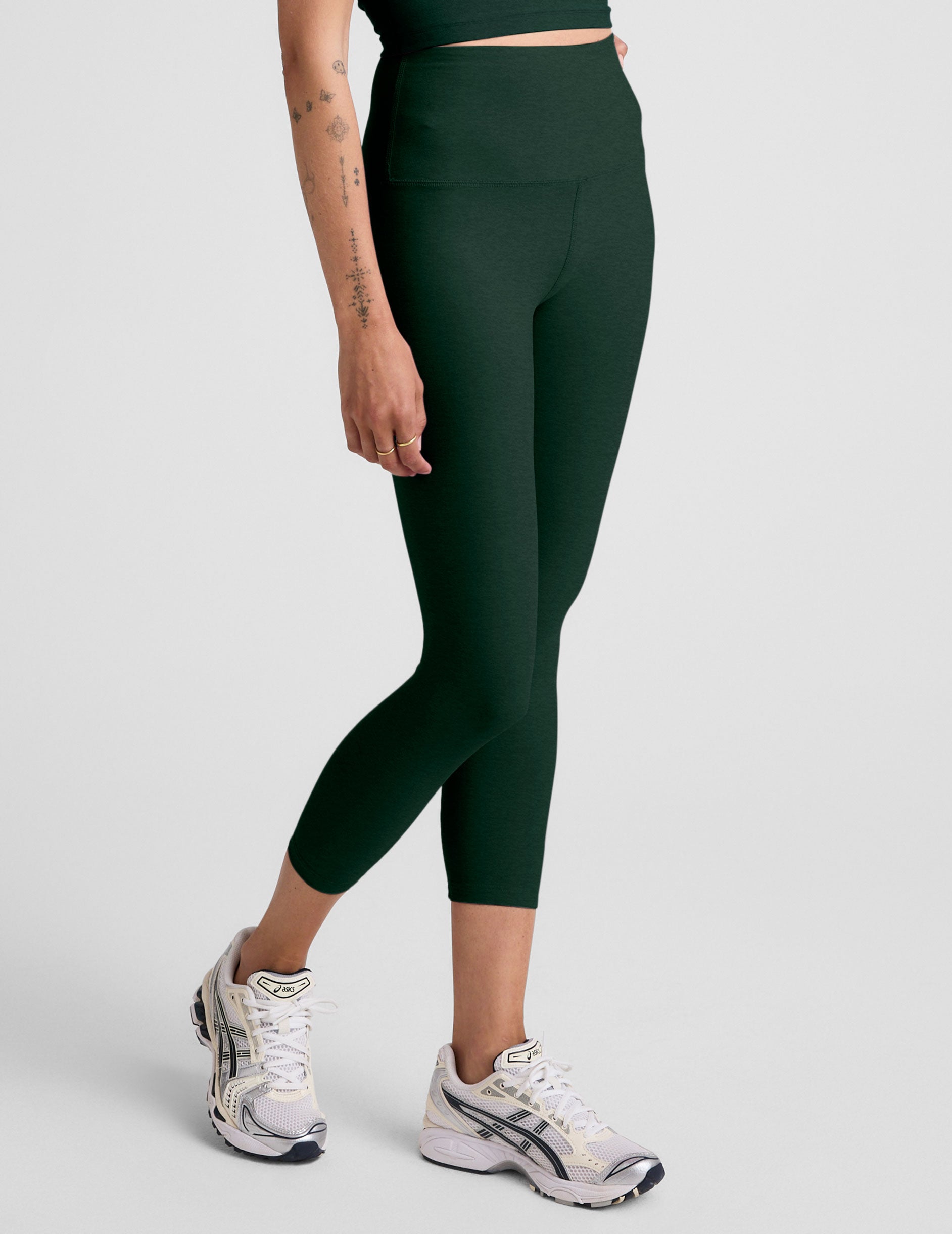 Spacedye Walk And Talk High Waisted Capri Legging - Image 3