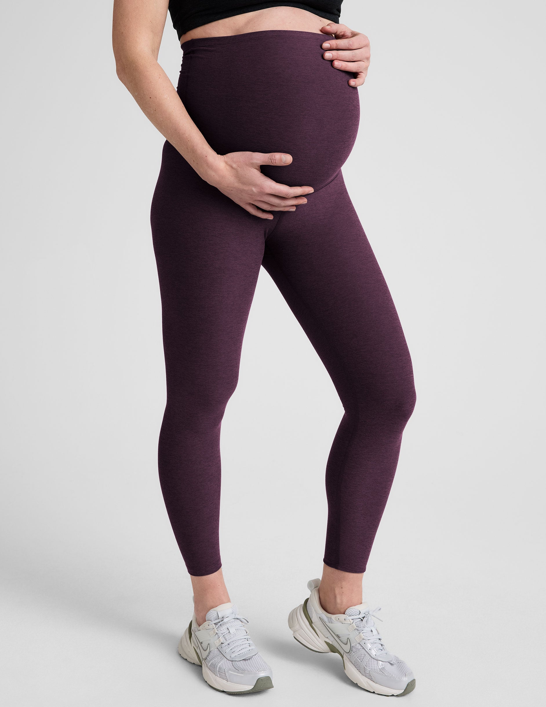 Spacedye Love the Bump Midi Maternity Legging - Image 2