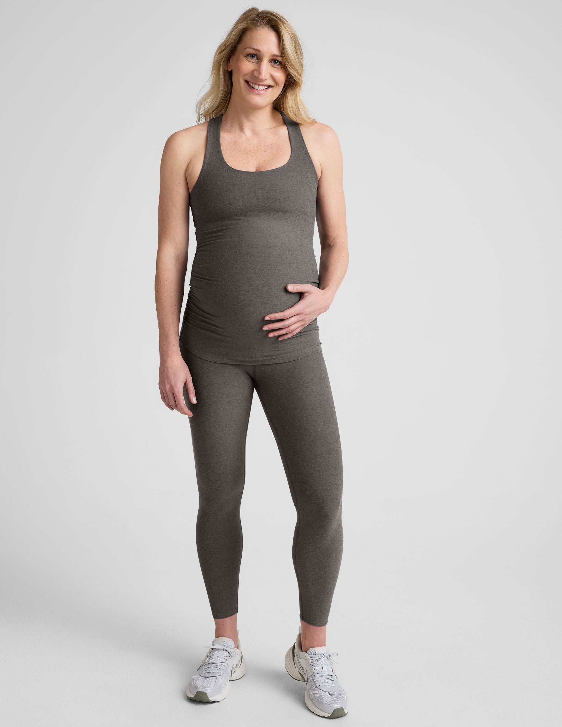 Spacedye Love the Bump Midi Maternity Legging - Image 4