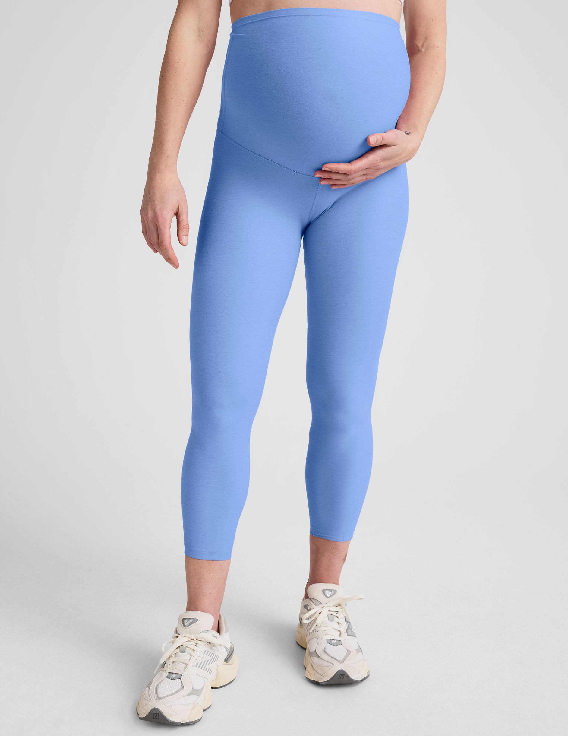 Spacedye Love The Bump Capri Maternity Legging - Image 2