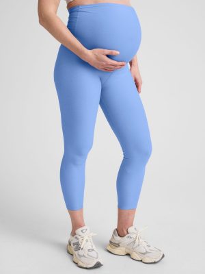 Spacedye Love The Bump Capri Maternity Legging