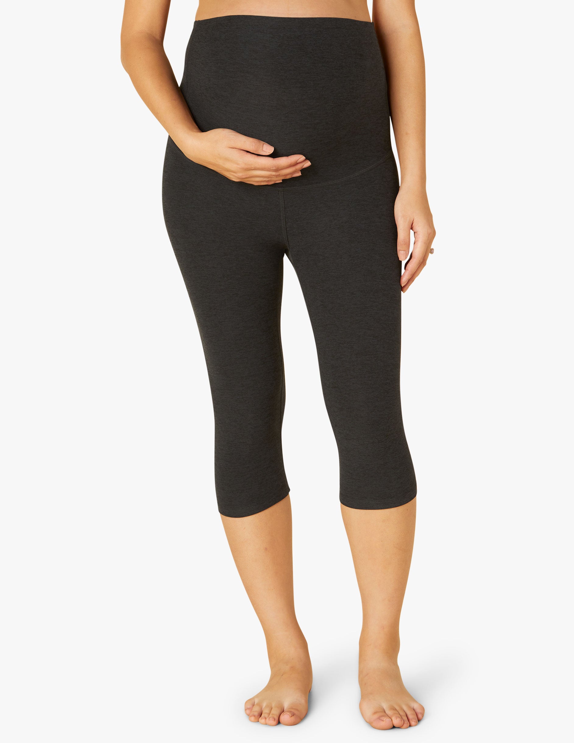 Spacedye Glow and Grow Maternity Pedal Pusher Legging - Image 2