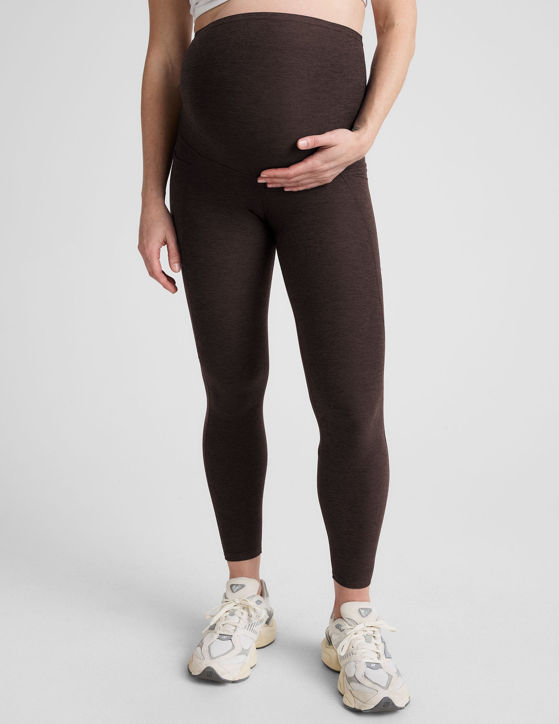 Spacedye Love the Bump Maternity Pocket Midi Legging - Image 3