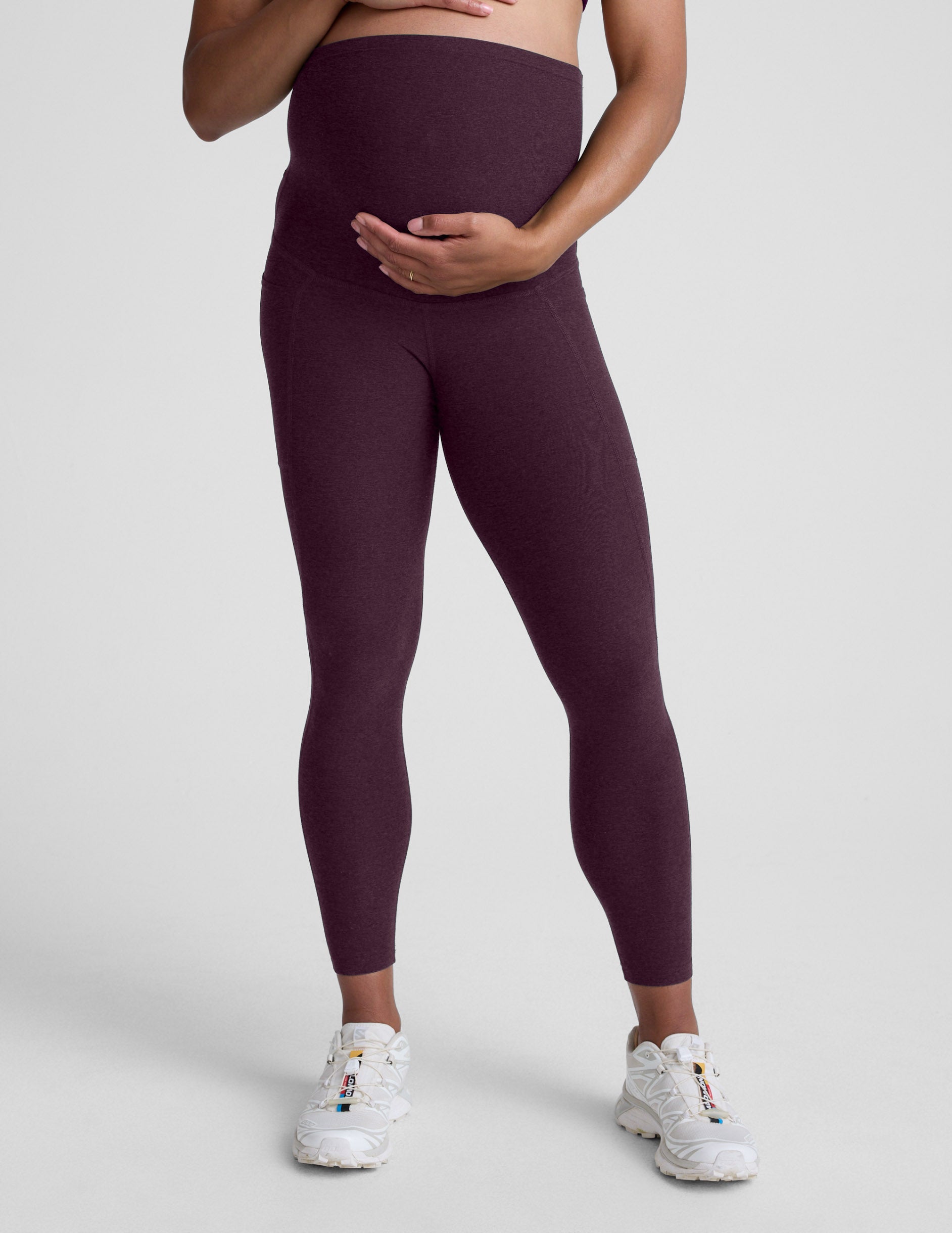 Spacedye Love the Bump Maternity Pocket Midi Legging - Image 3