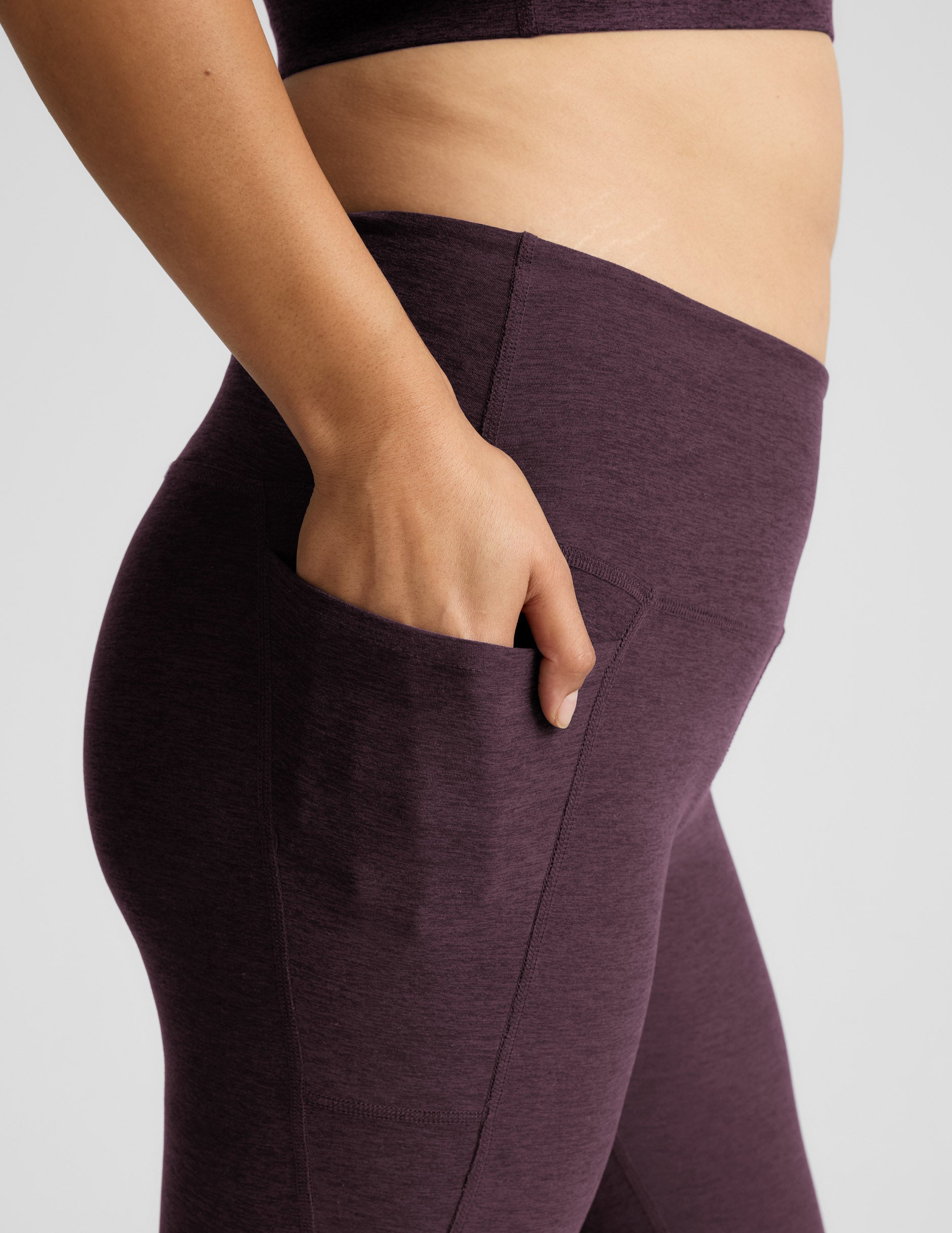 Spacedye Out Of Pocket High Waisted Midi Legging - Image 8