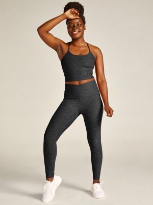 Spacedye At Your Leisure High Waisted Midi Legging