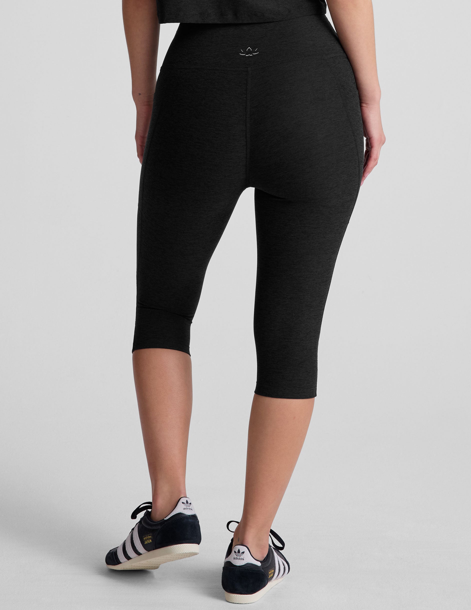 Spacedye High Waisted Pocket Pedal Pusher Legging - Image 3