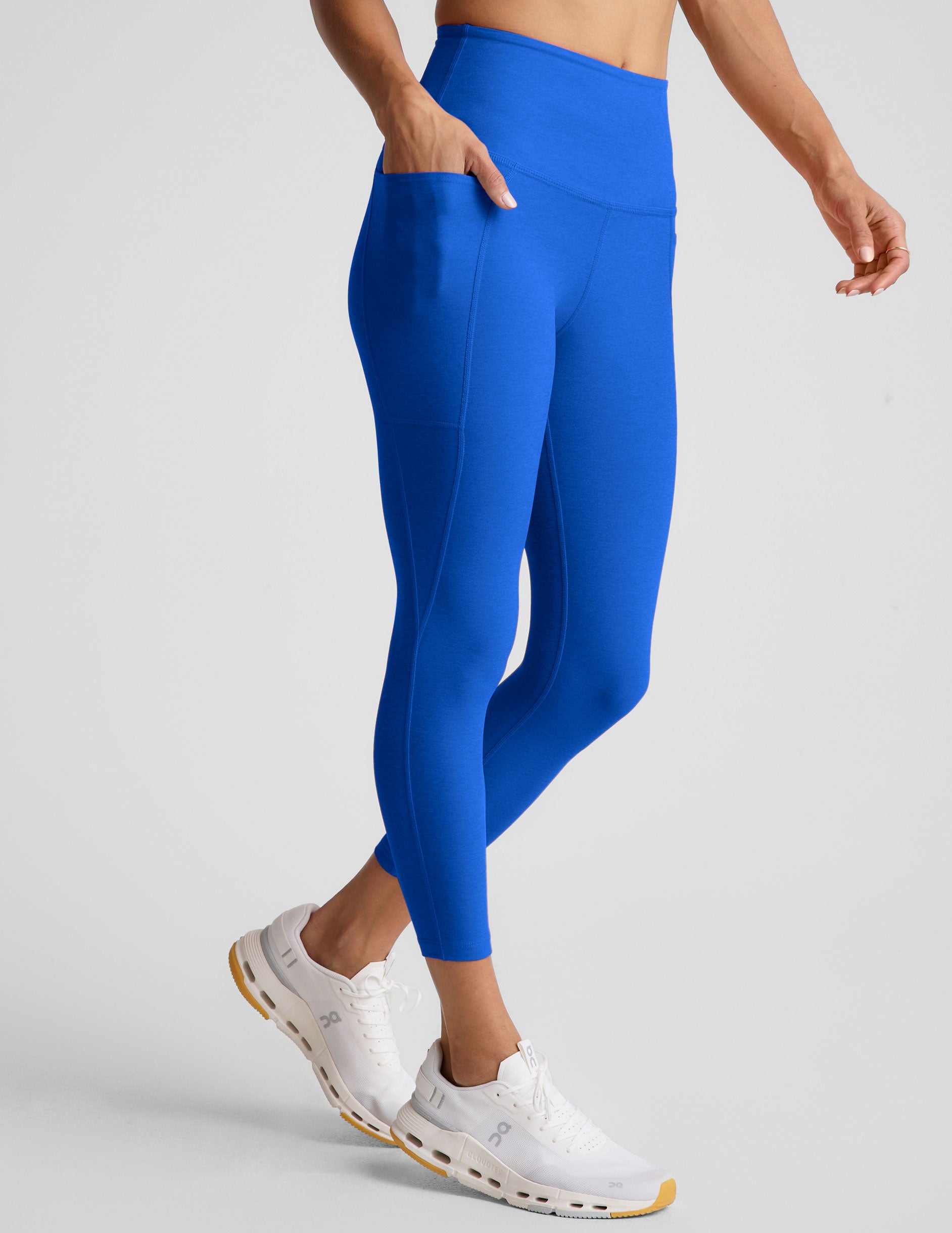 Spacedye Out Of Pocket High Waisted Capri Legging - Image 2