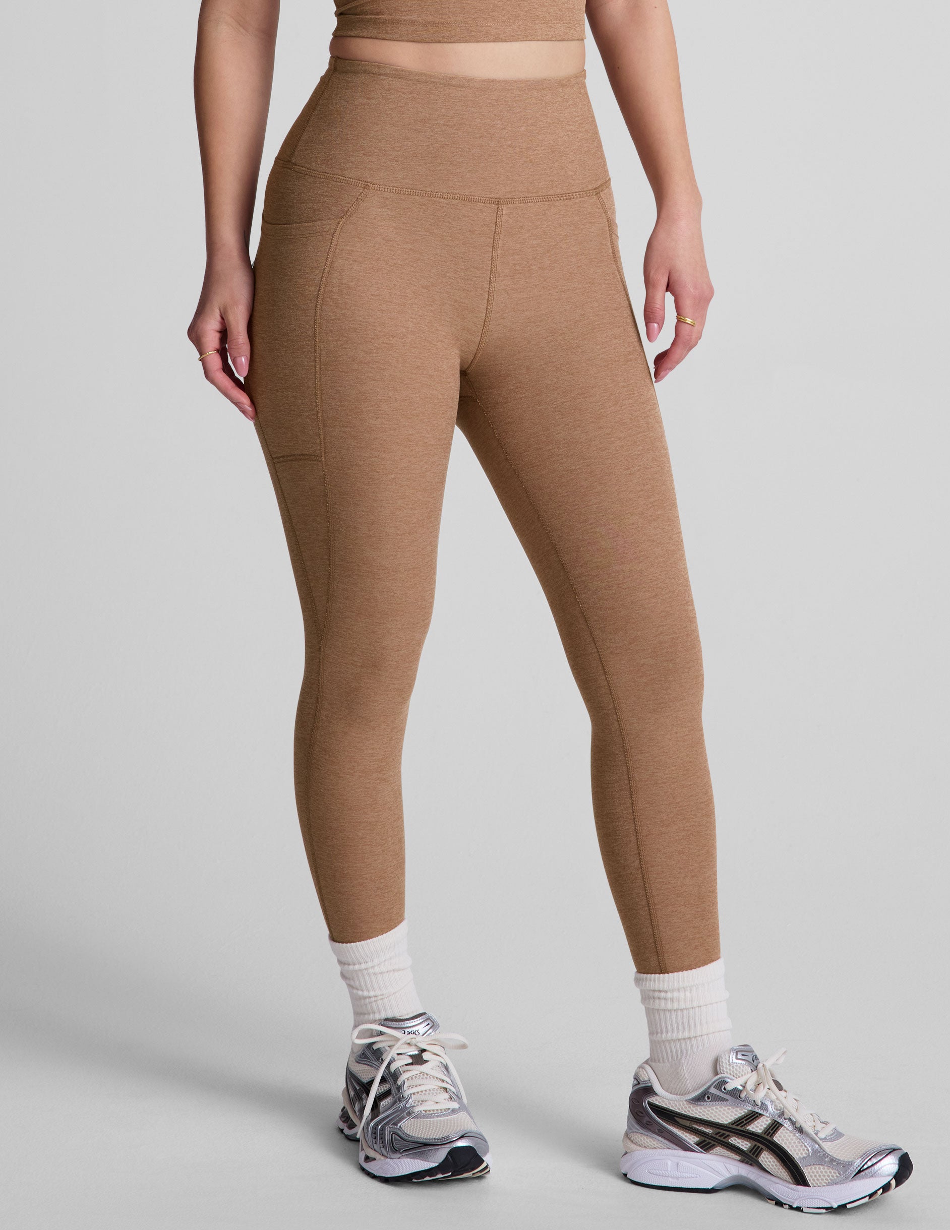 Spacedye Out Of Pocket High Waisted Capri Legging - Image 4