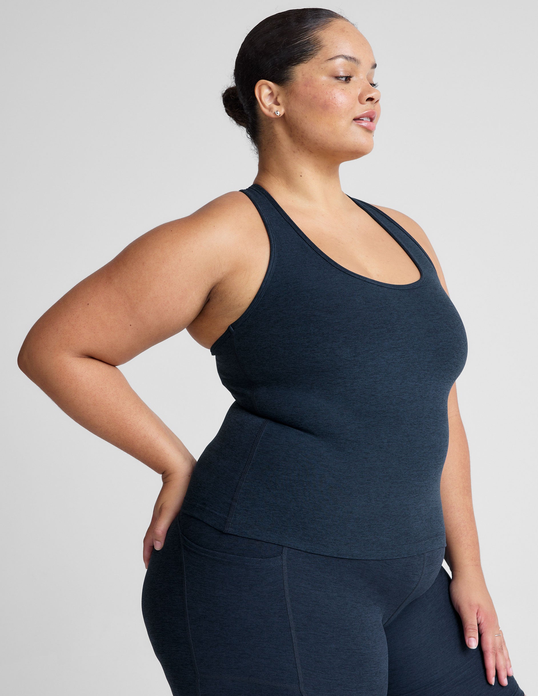 Spacedye Step Up Racerback Tank (1X-4X) - Image 2