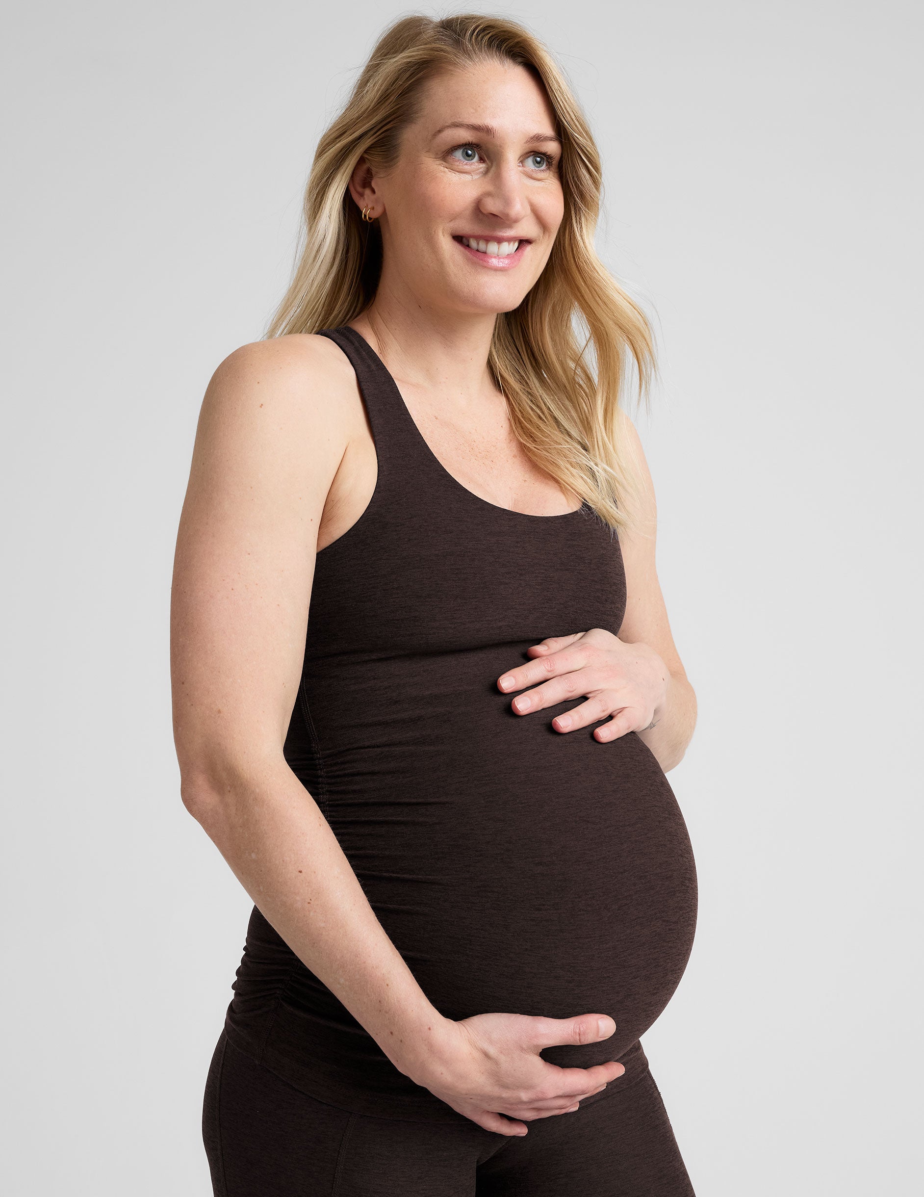 Spacedye Bases Covered Maternity Tank