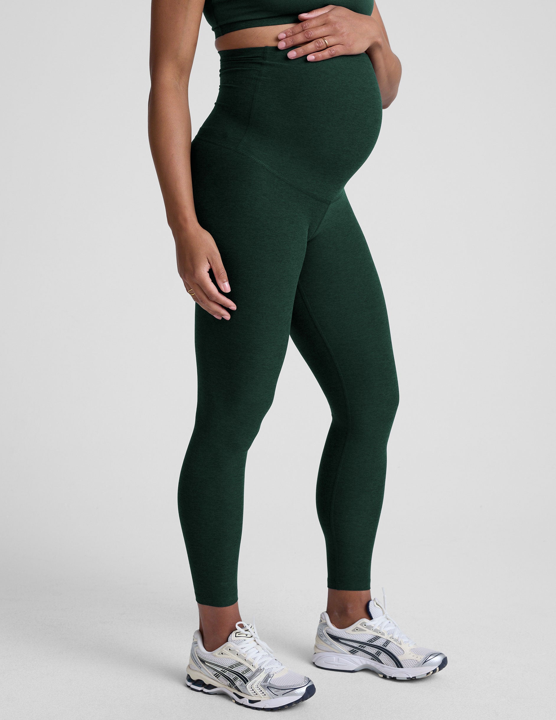 Spacedye Love the Bump Midi Maternity Legging - Image 4