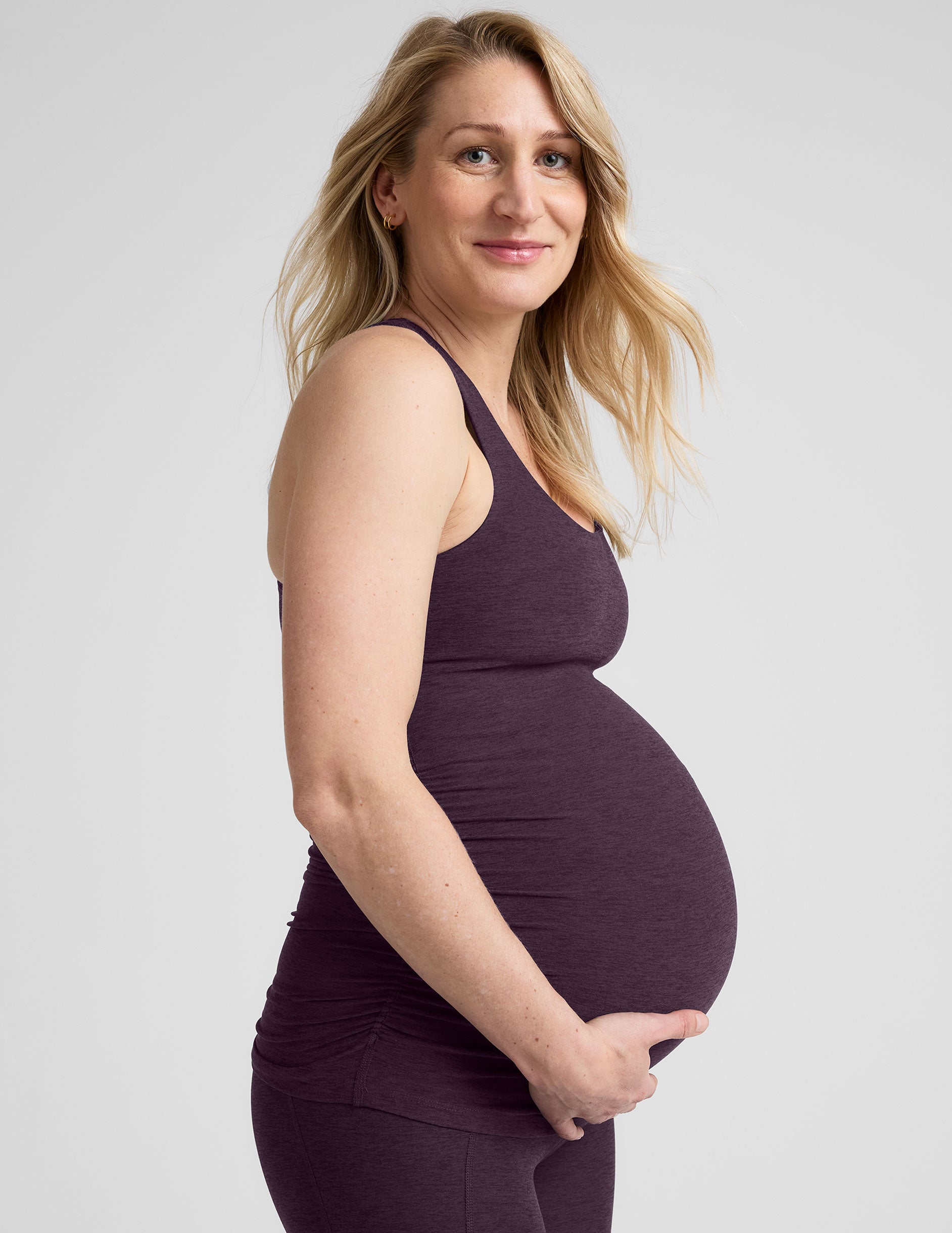 Spacedye Bases Covered Maternity Tank