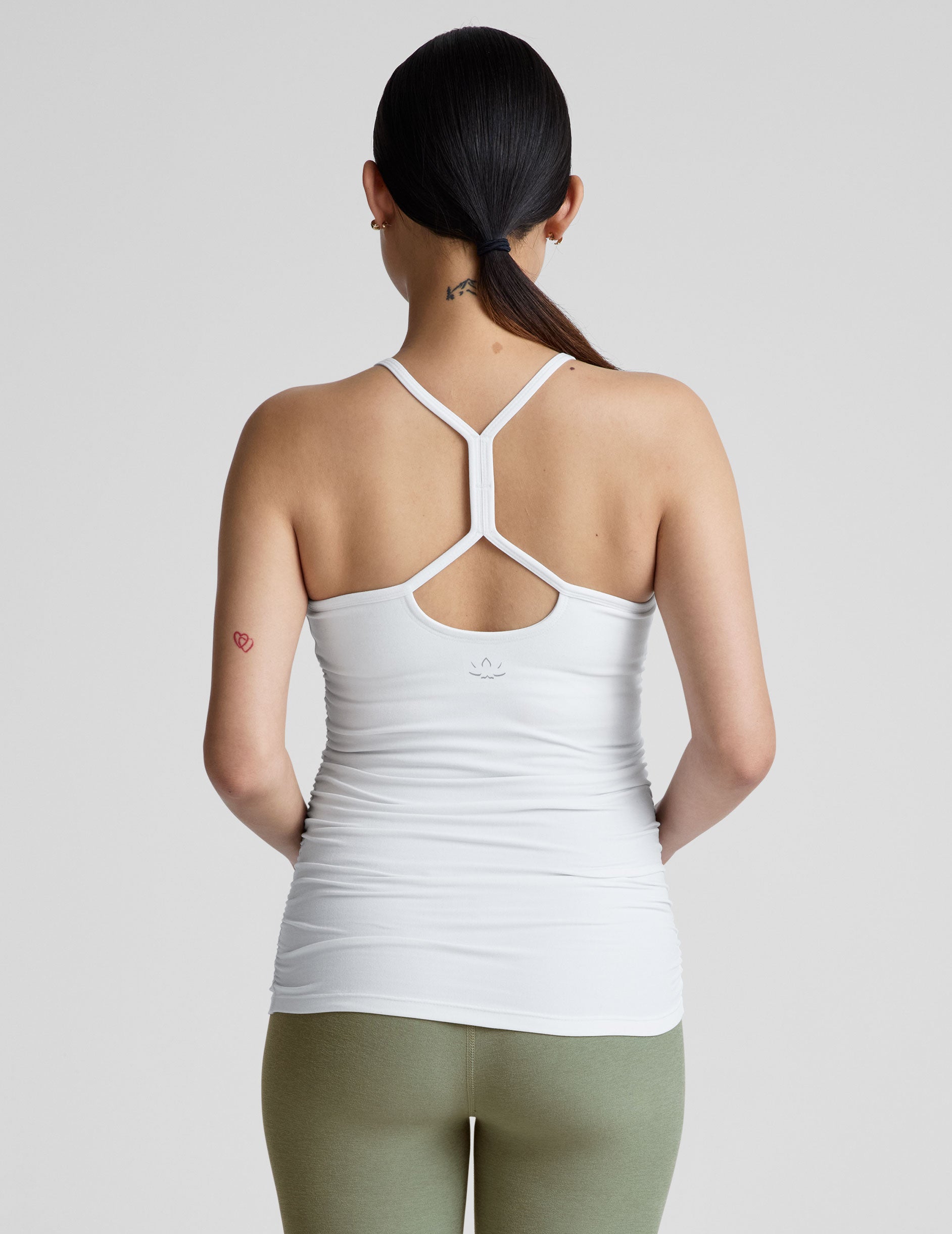 Spacedye Keep Your Cool Maternity Slim Racerback Tank - Image 4