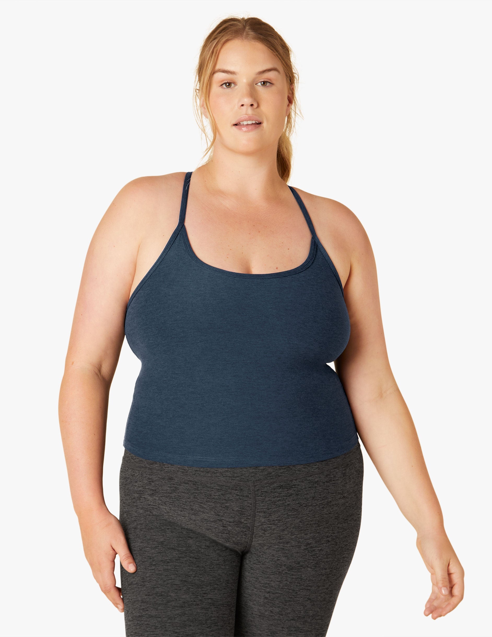 Spacedye Slim Racerback Cropped Tank - Image 6