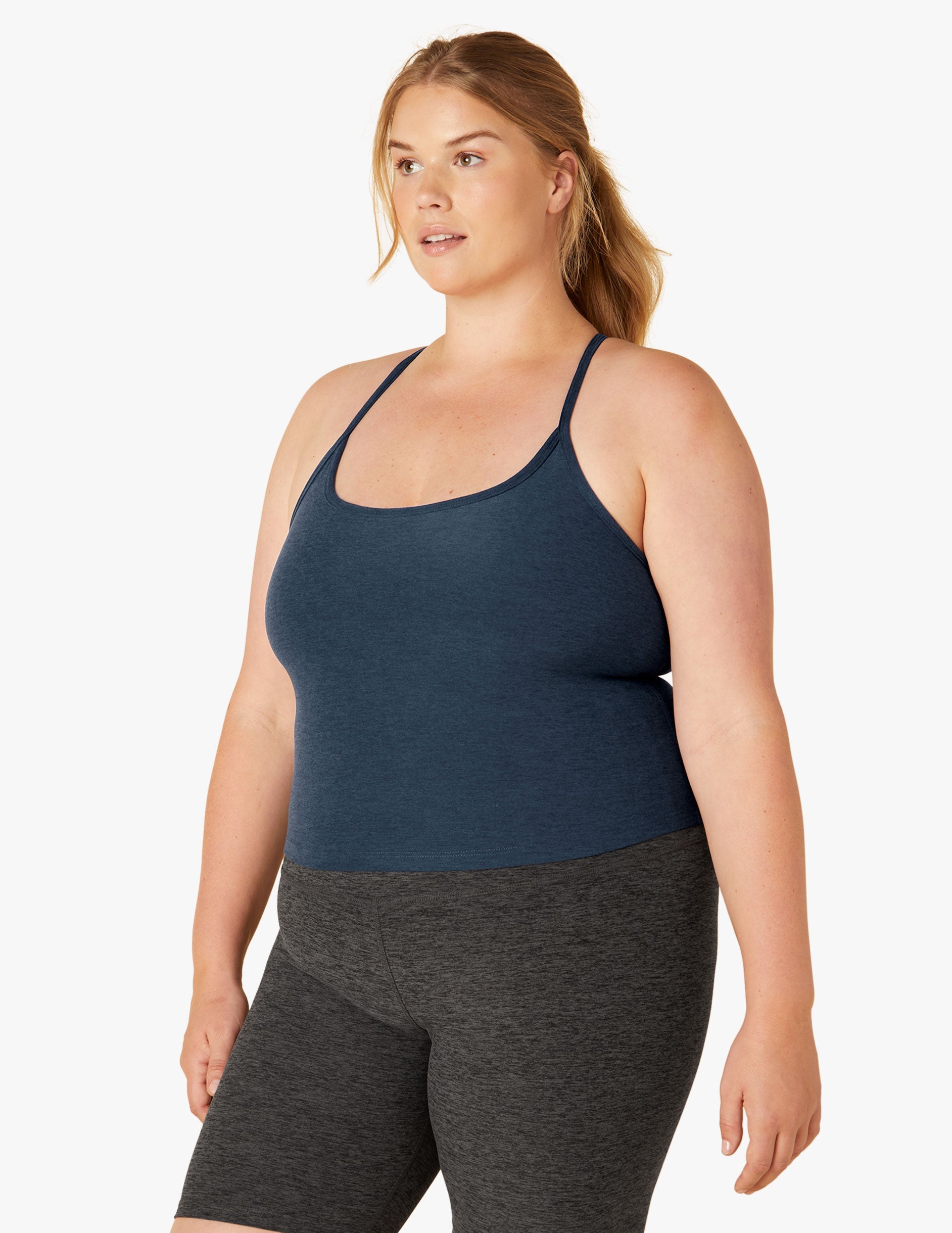 Spacedye Slim Racerback Cropped Tank - Image 7
