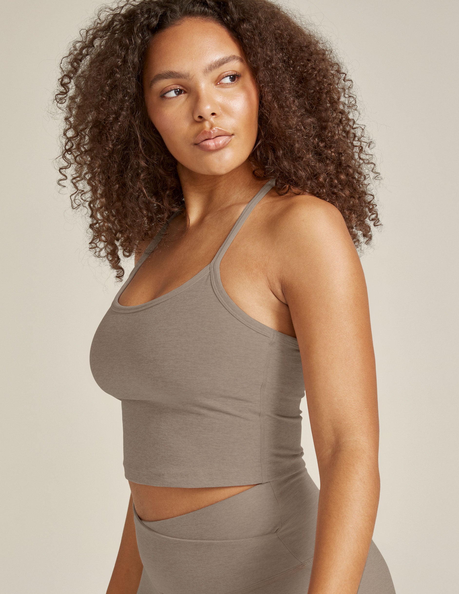 Spacedye Slim Racerback Cropped Tank - Image 6