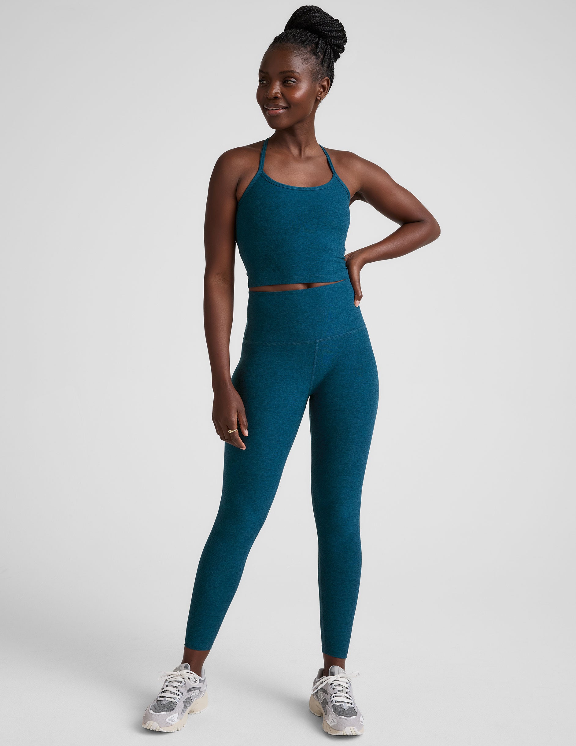 Spacedye Slim Racerback Cropped Tank - Image 7