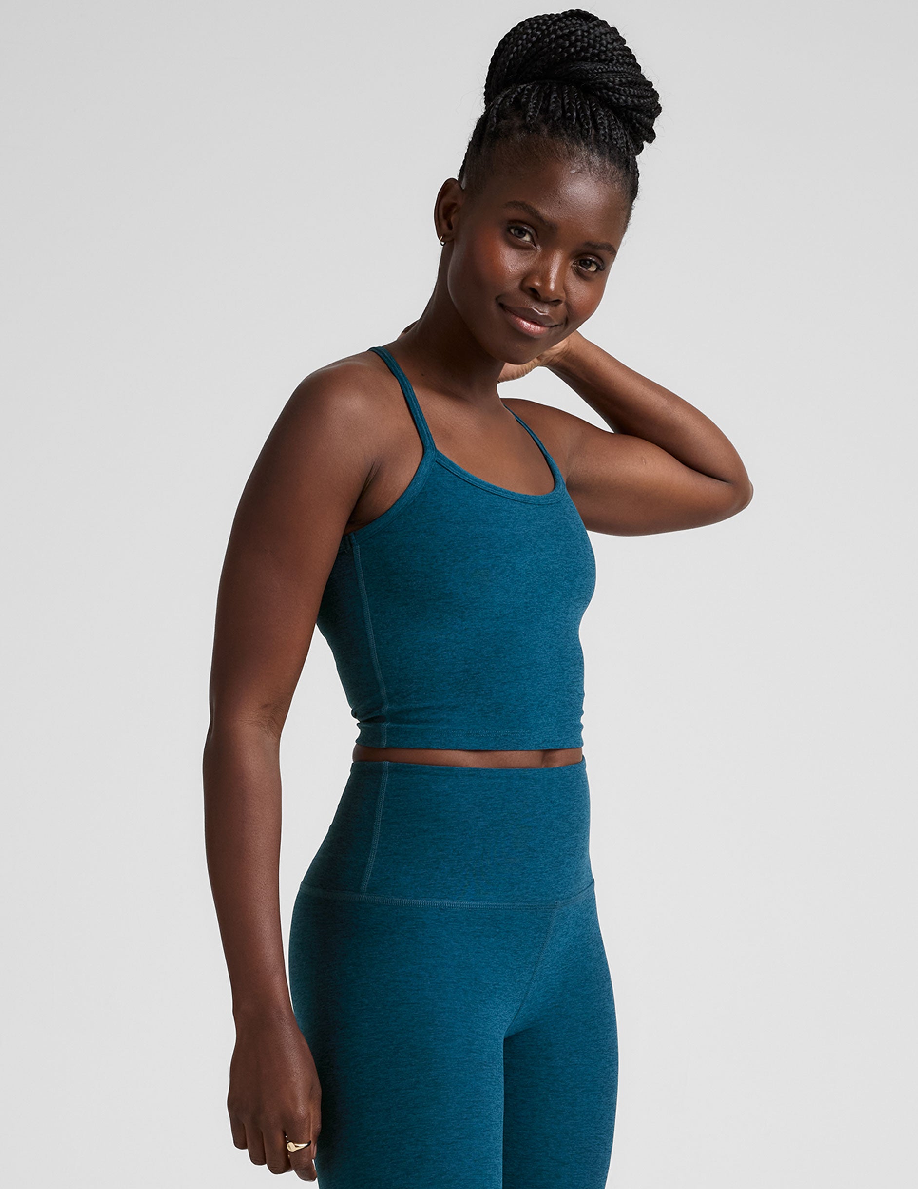 Spacedye Slim Racerback Cropped Tank - Image 5