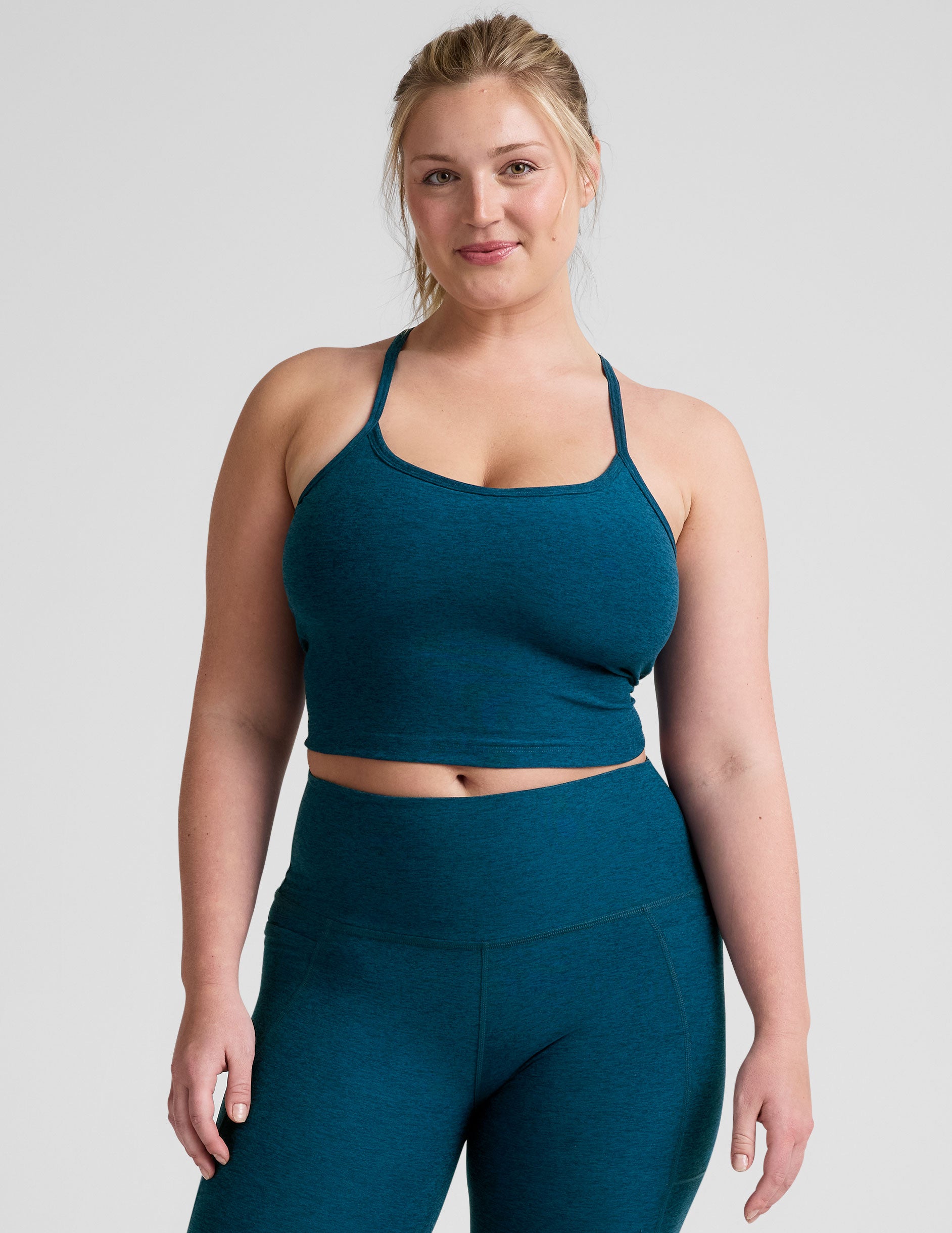 Spacedye Slim Racerback Cropped Tank - Image 8