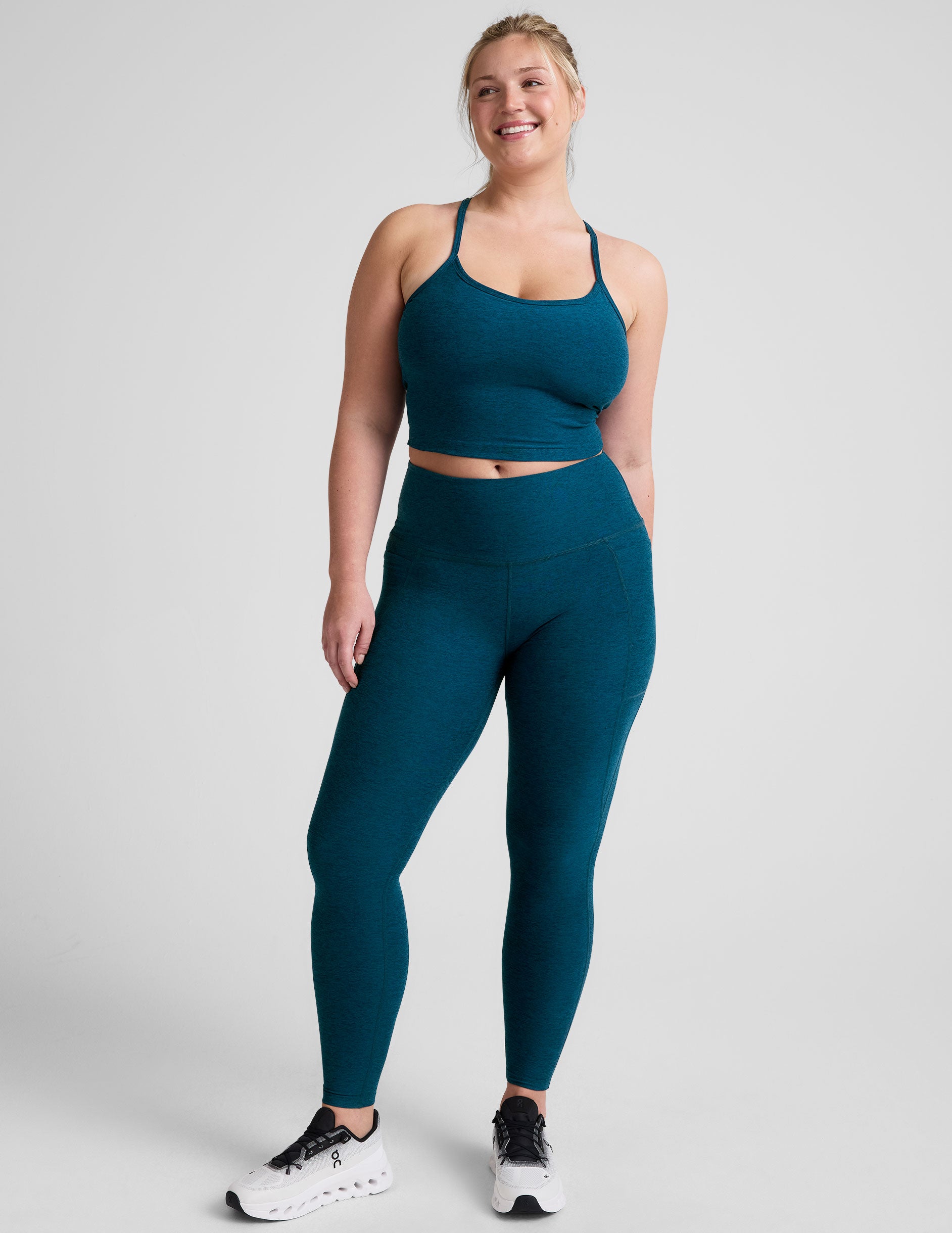 Spacedye Slim Racerback Cropped Tank - Image 11