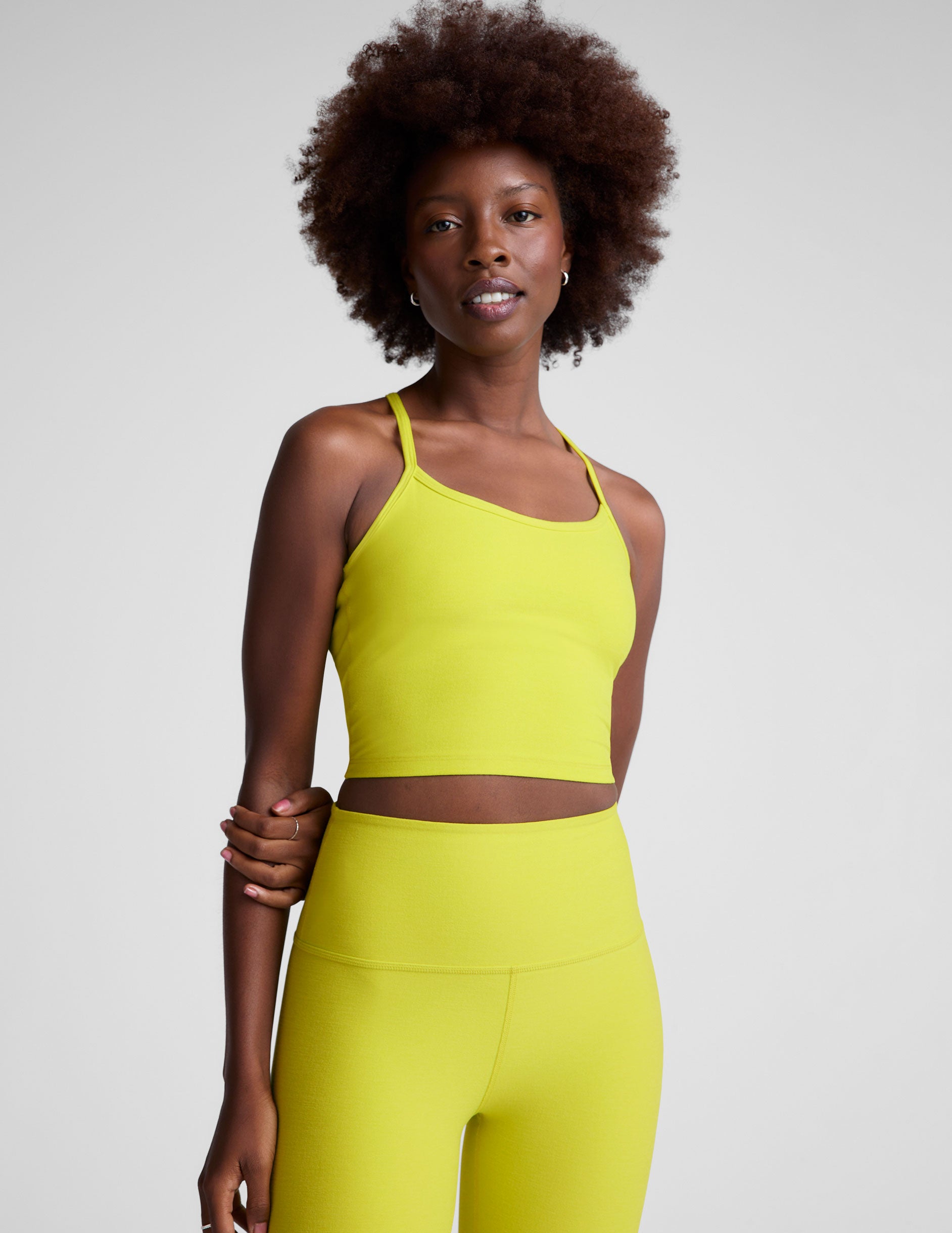 Spacedye Slim Racerback Cropped Tank - Image 2