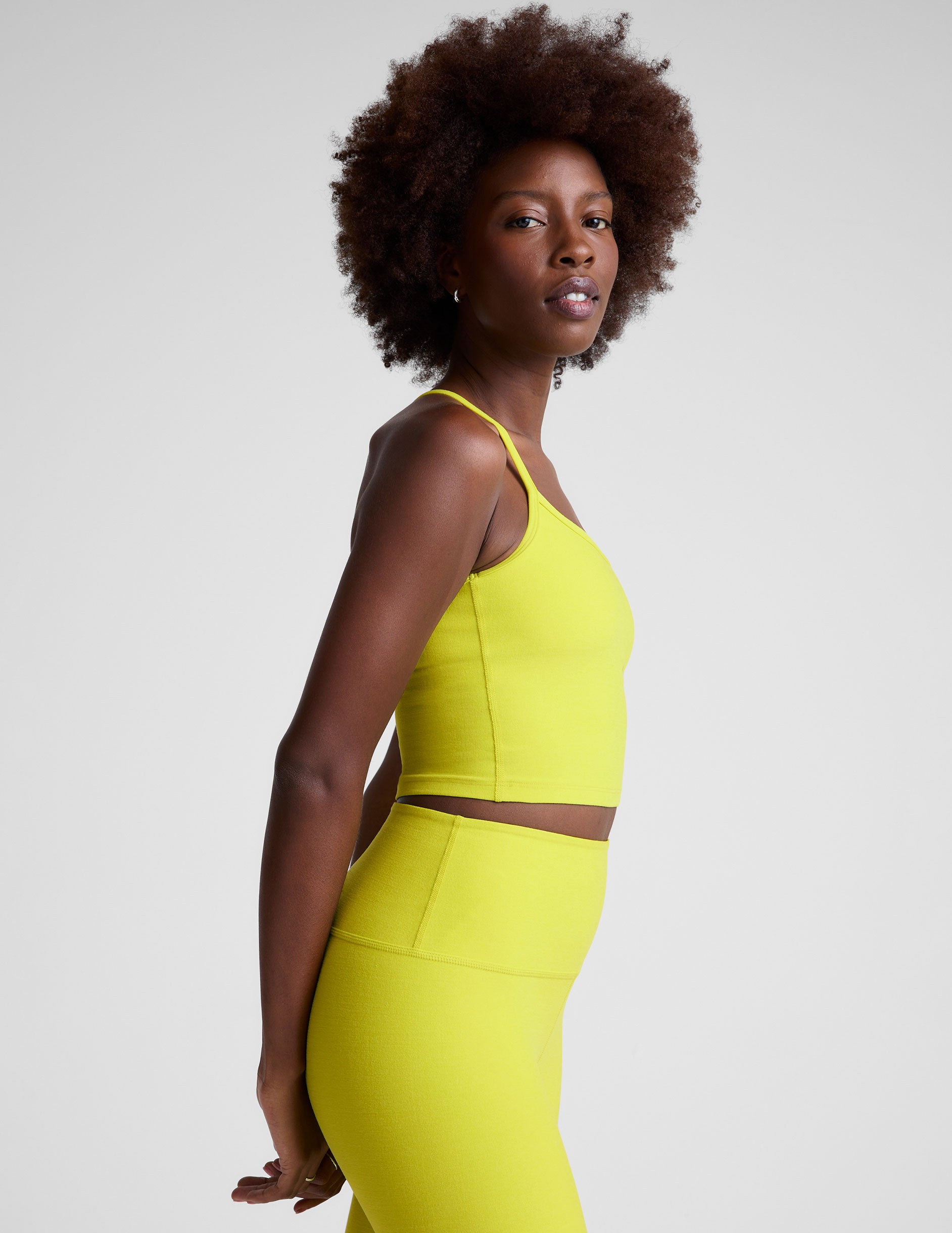 Spacedye Slim Racerback Cropped Tank - Image 3