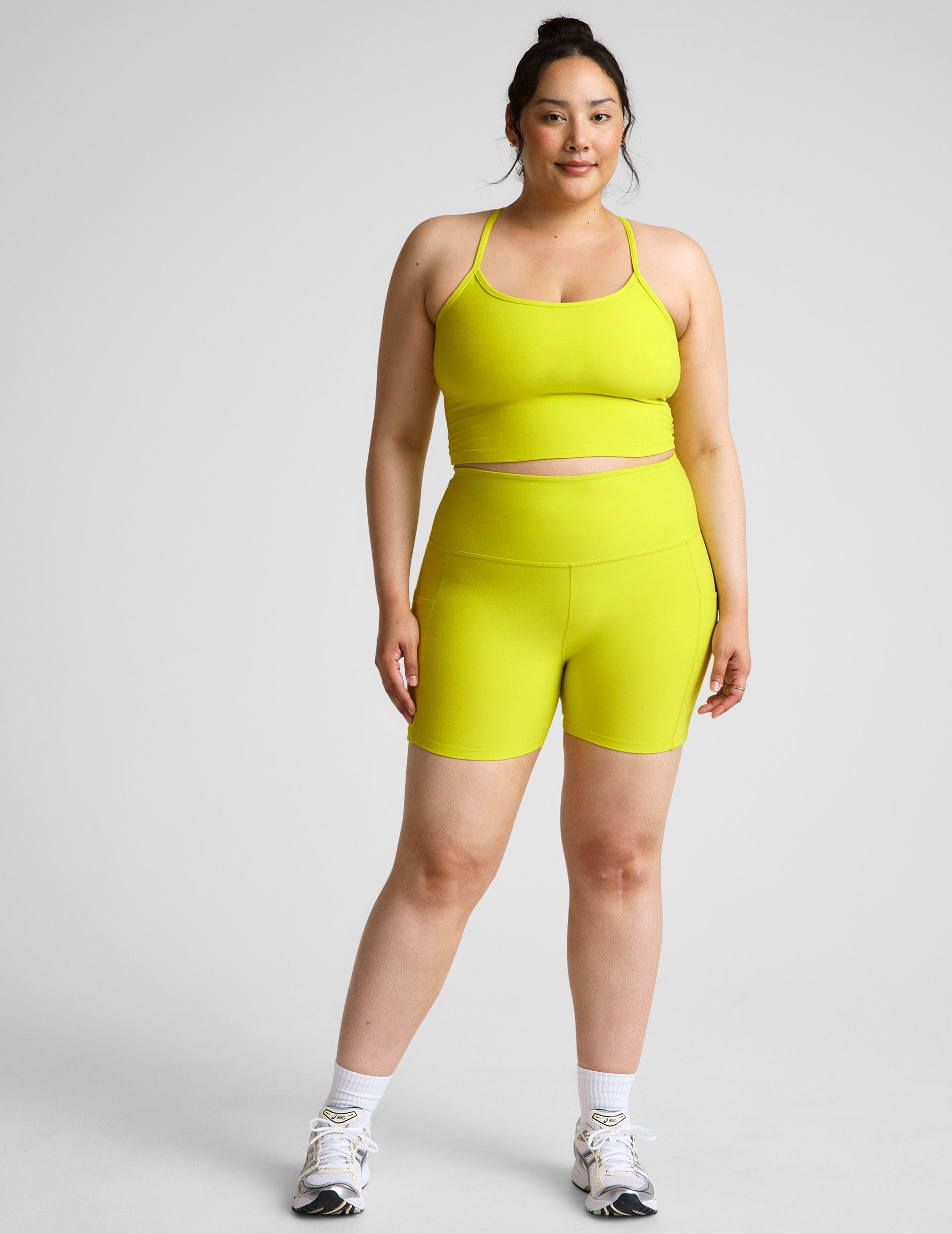 Spacedye Slim Racerback Cropped Tank - Image 9