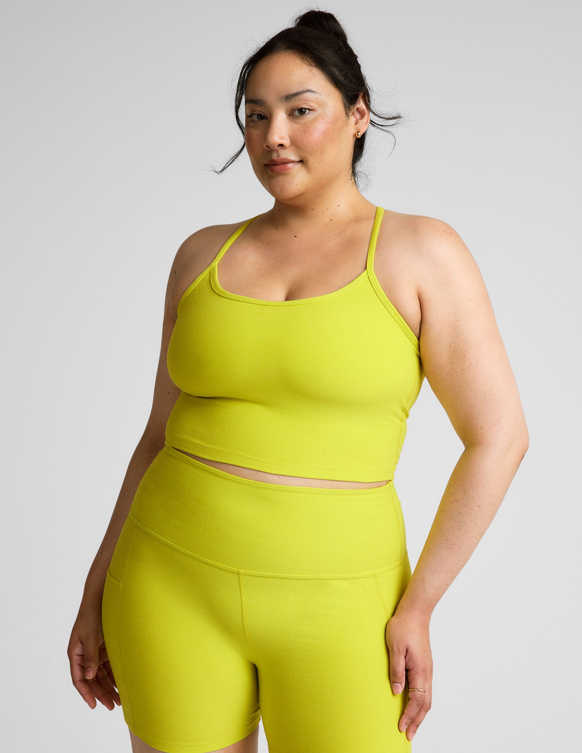 Spacedye Slim Racerback Cropped Tank - Image 7