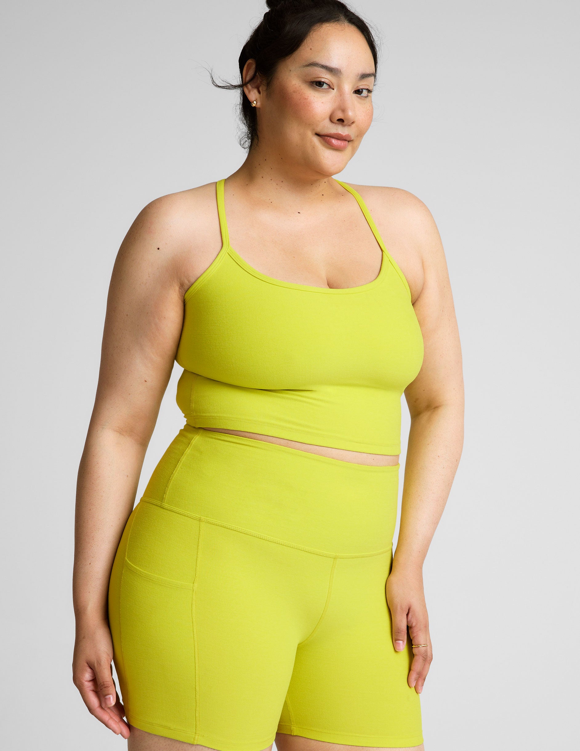 Spacedye Slim Racerback Cropped Tank - Image 6