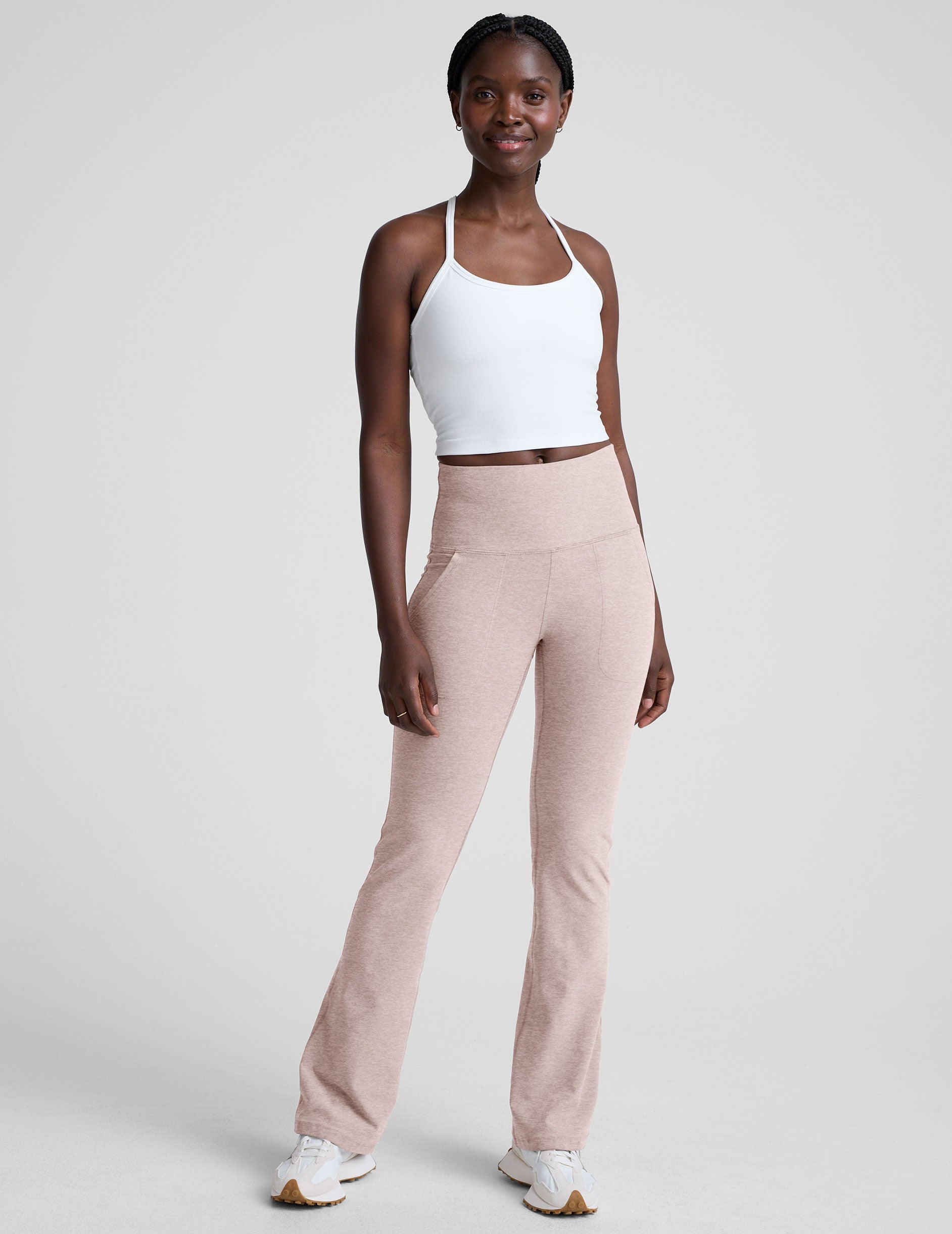 Spacedye Slim Racerback Cropped Tank - Image 4