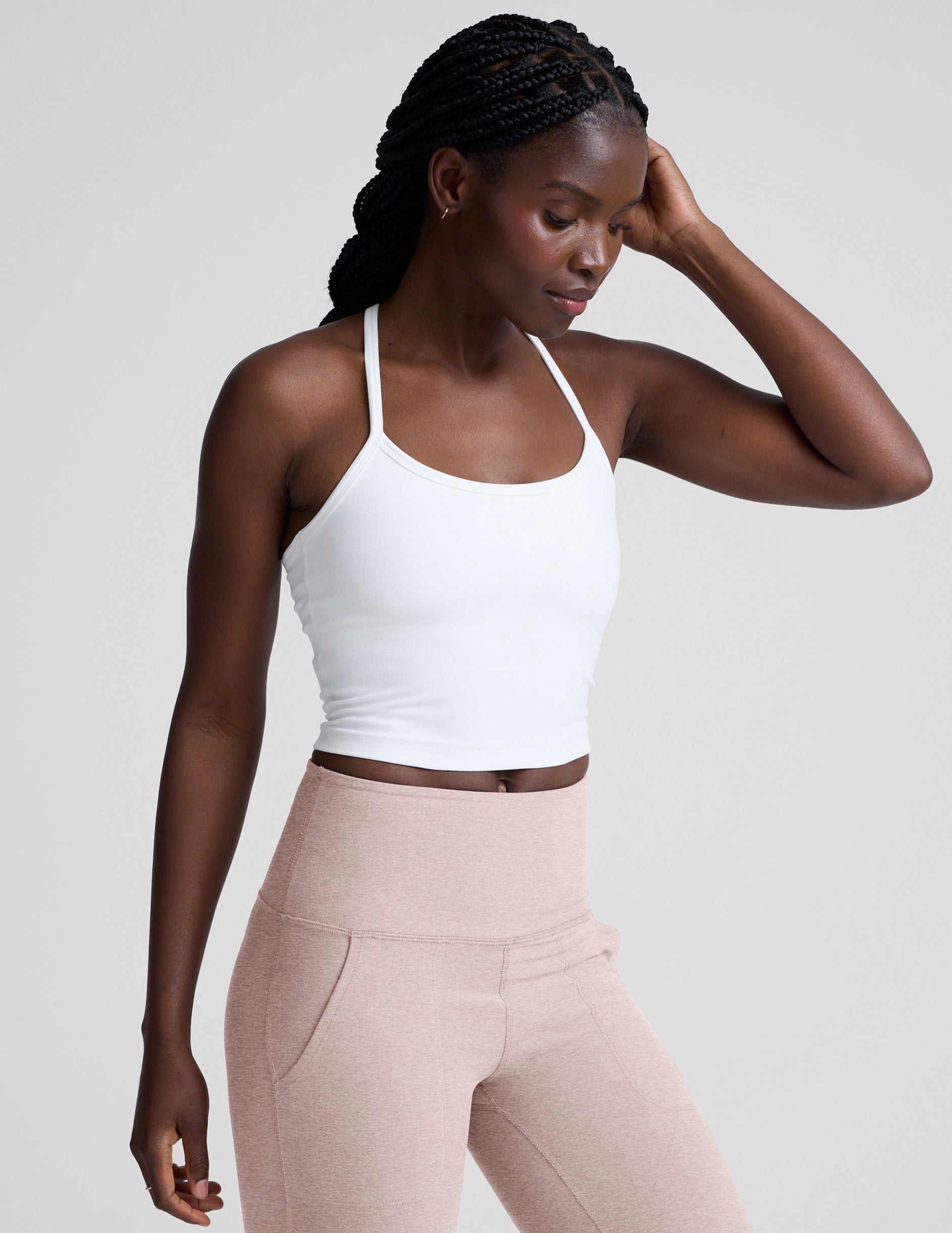 Spacedye Slim Racerback Cropped Tank - Image 2
