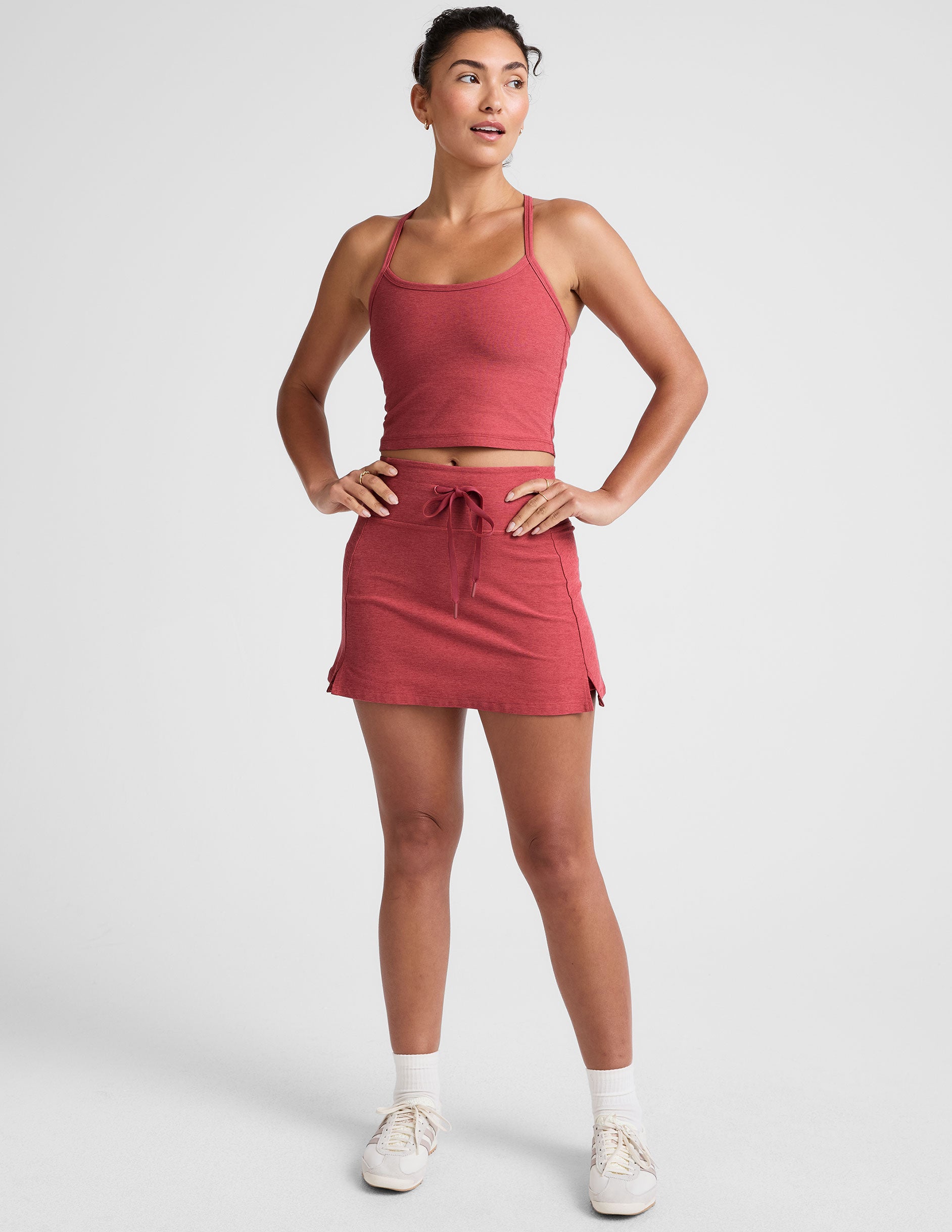 Spacedye Slim Racerback Cropped Tank - Image 4