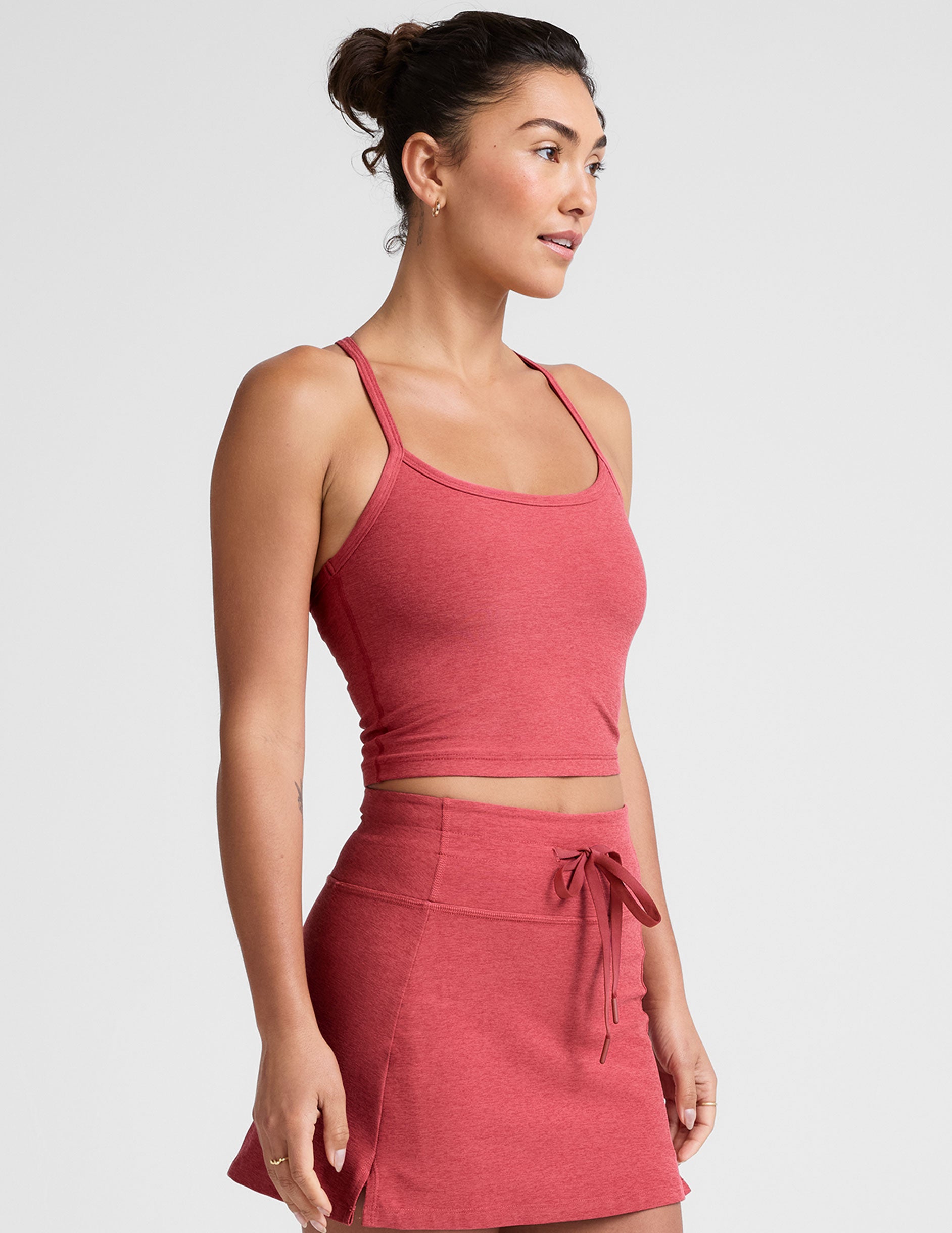 Spacedye Slim Racerback Cropped Tank - Image 2