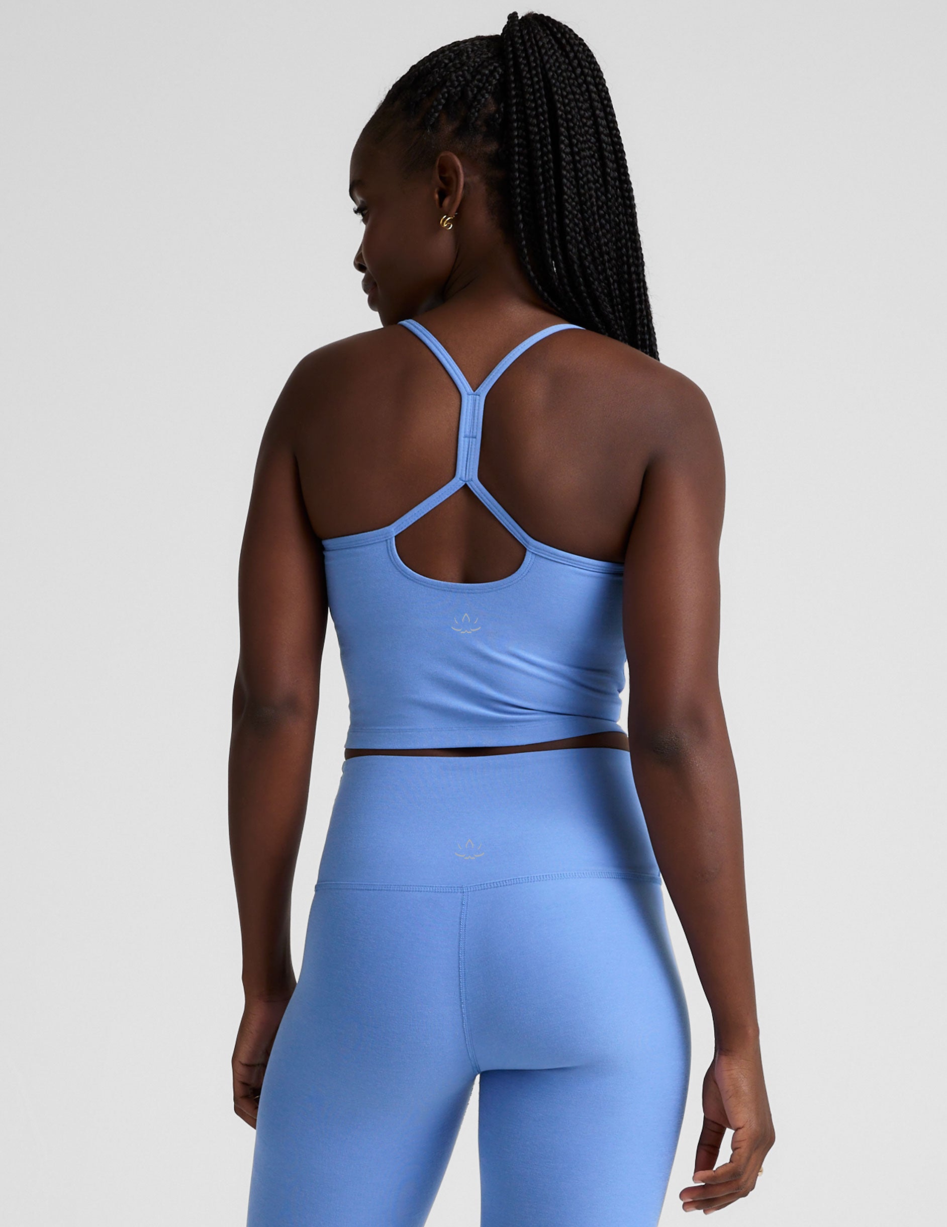 Spacedye Slim Racerback Cropped Tank - Image 4