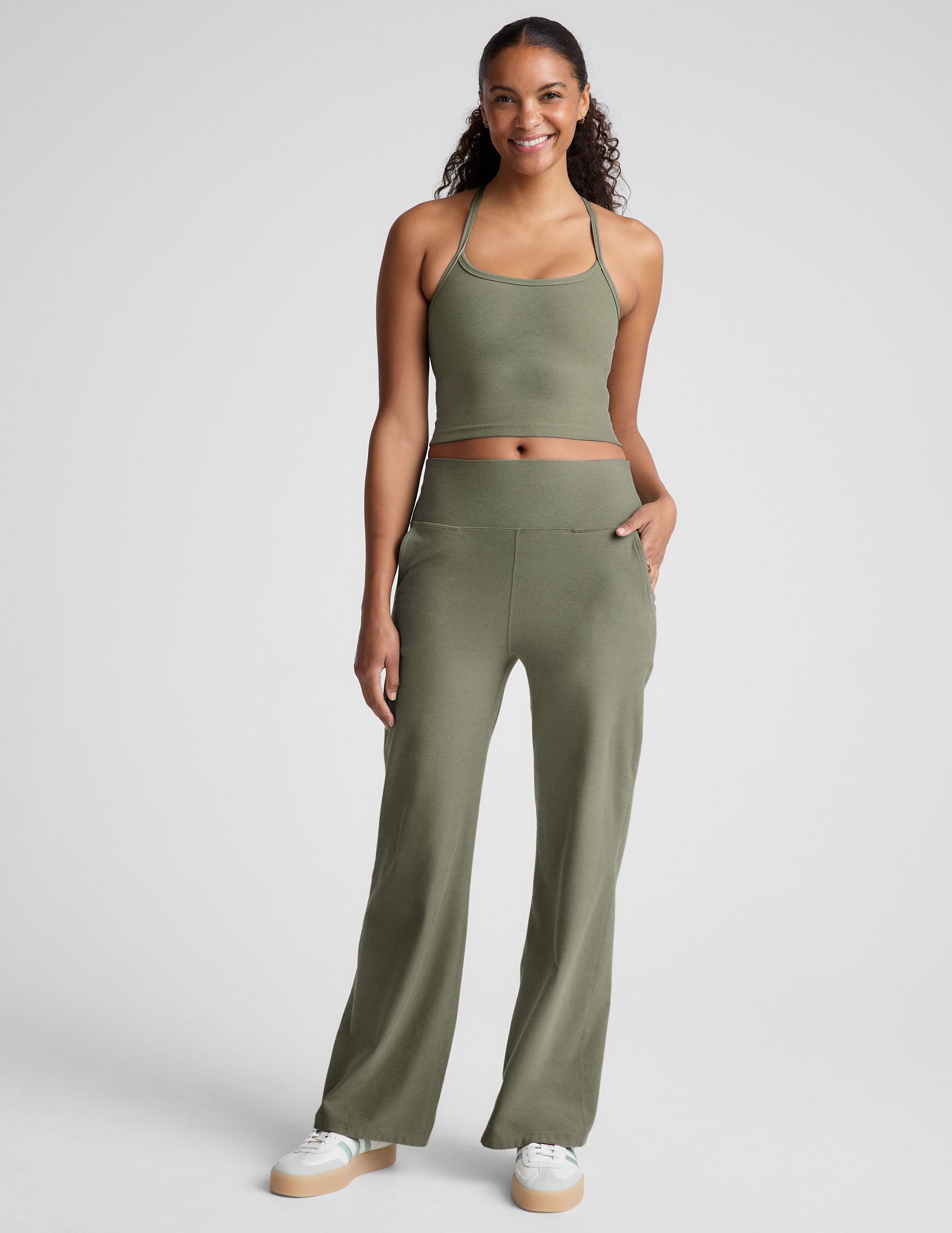Spacedye Slim Racerback Cropped Tank - Image 5
