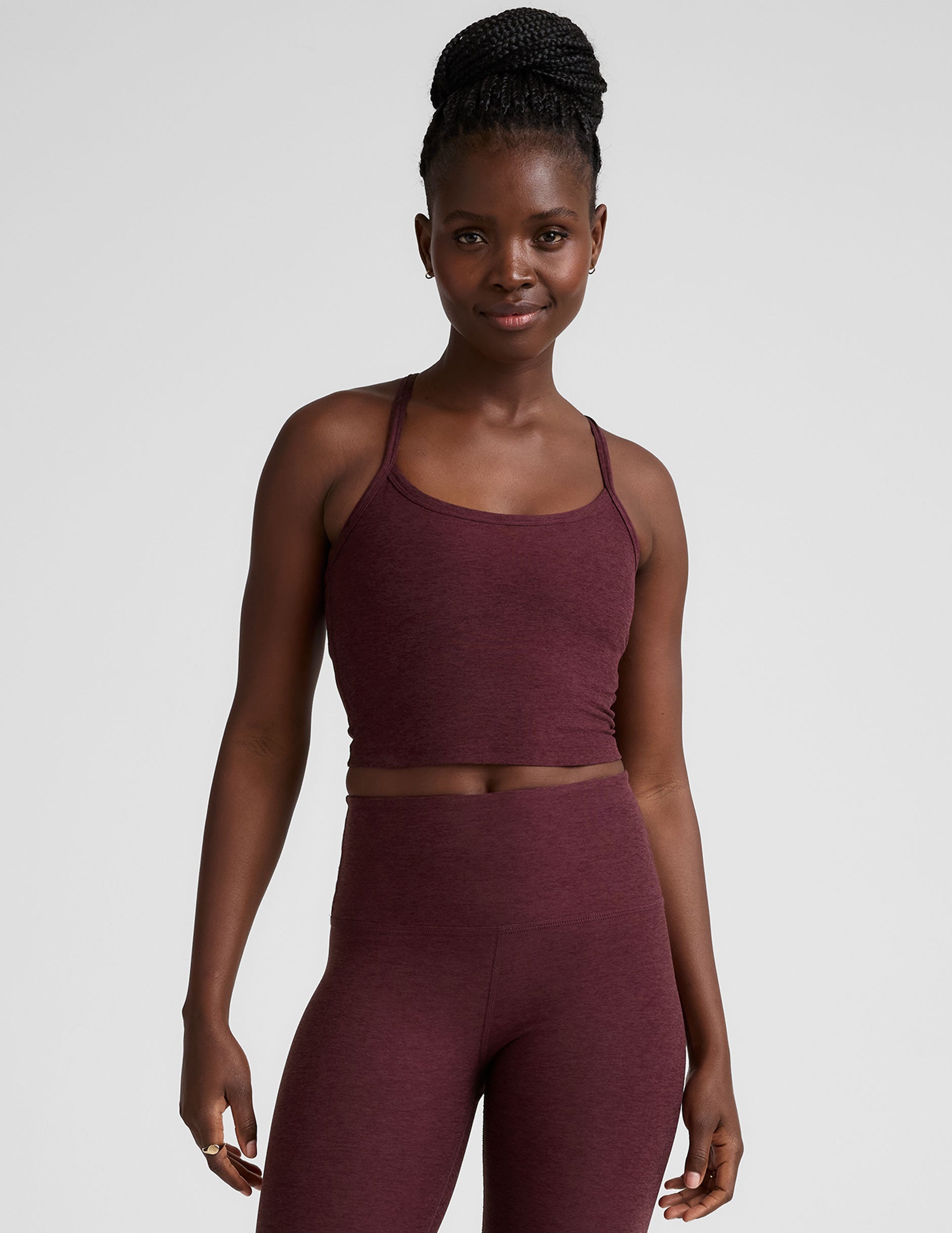 Spacedye Slim Racerback Cropped Tank - Image 5